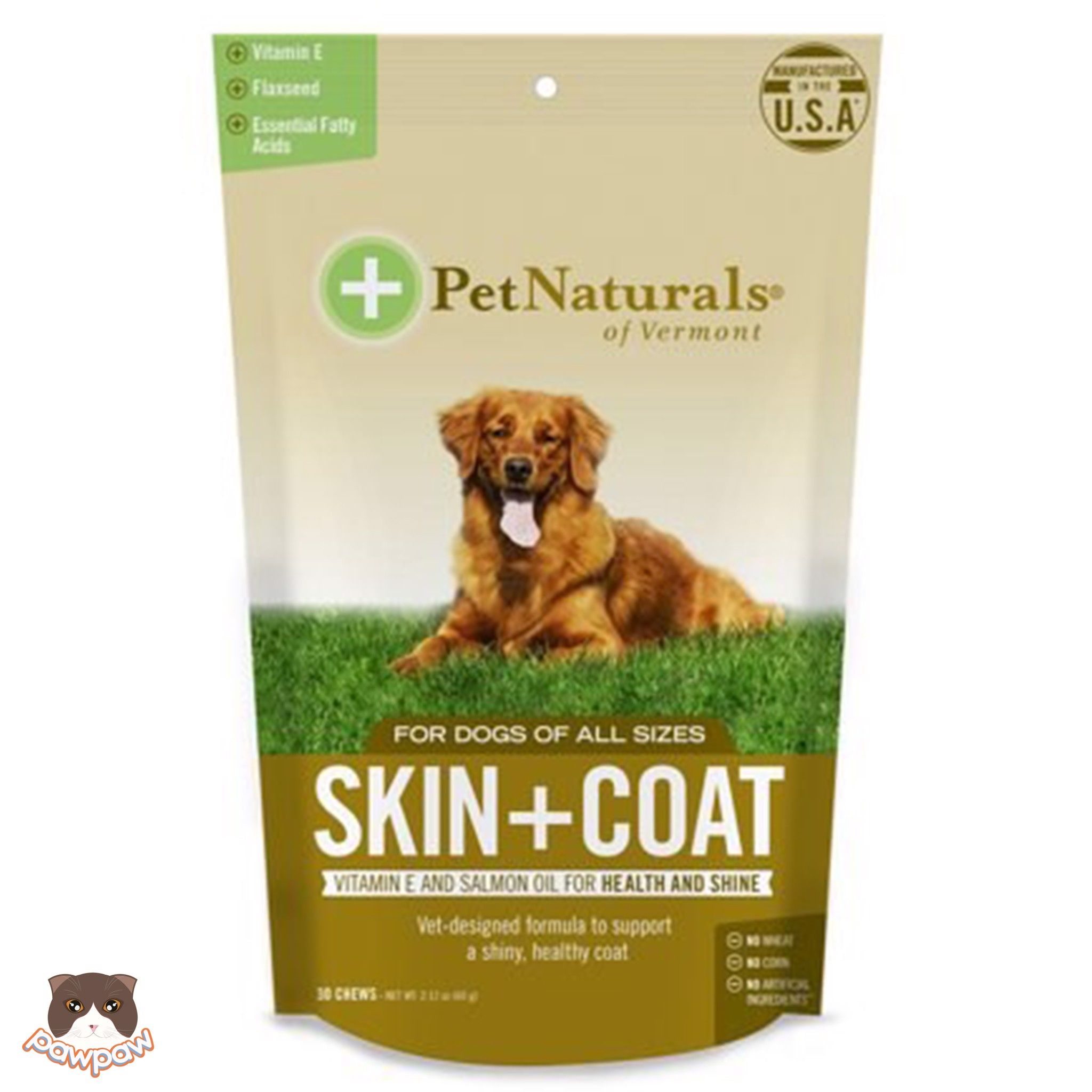 Viên bổ trợ da lông Pet Naturals cho chó