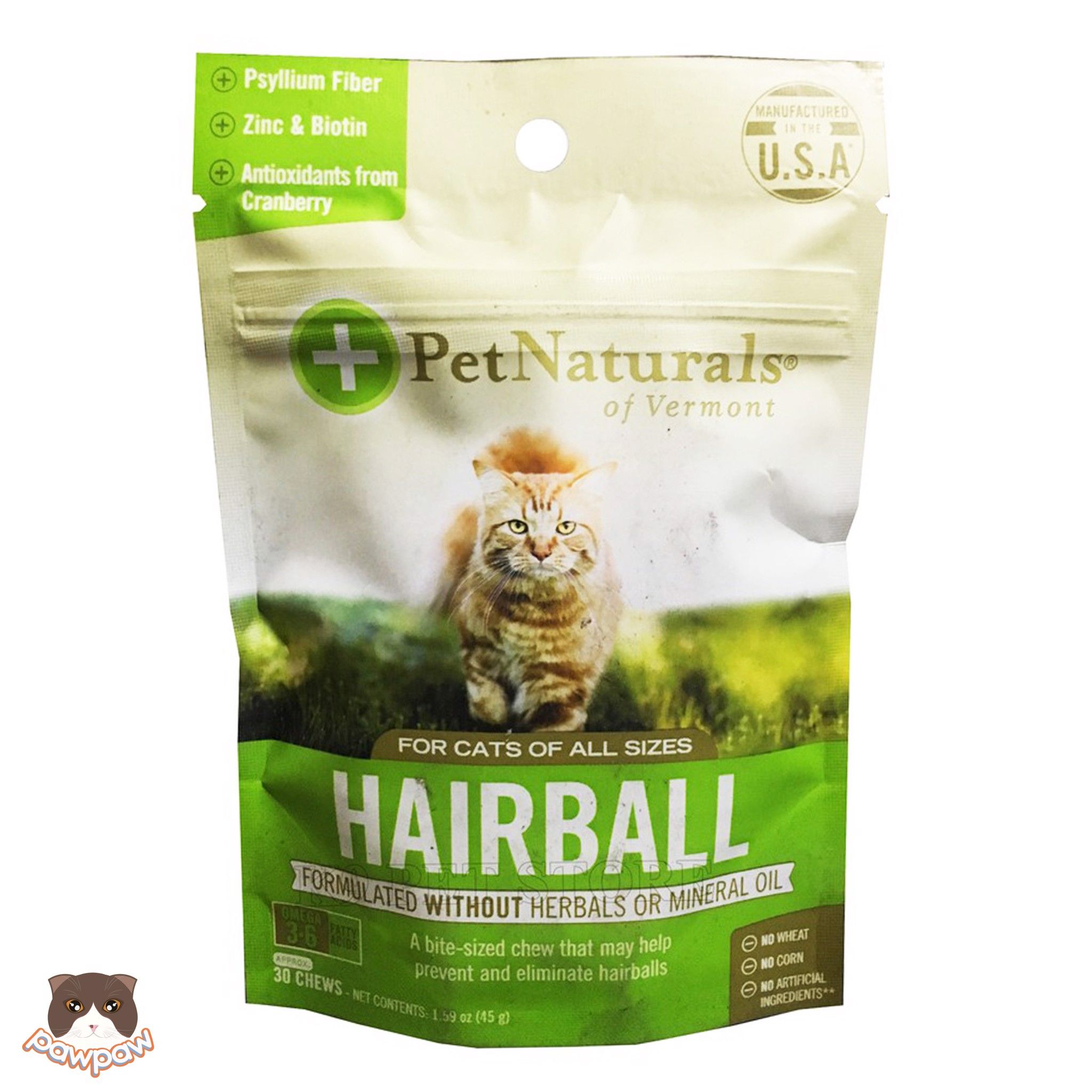 Viên ngừa búi lông cho mèo Pet Natural