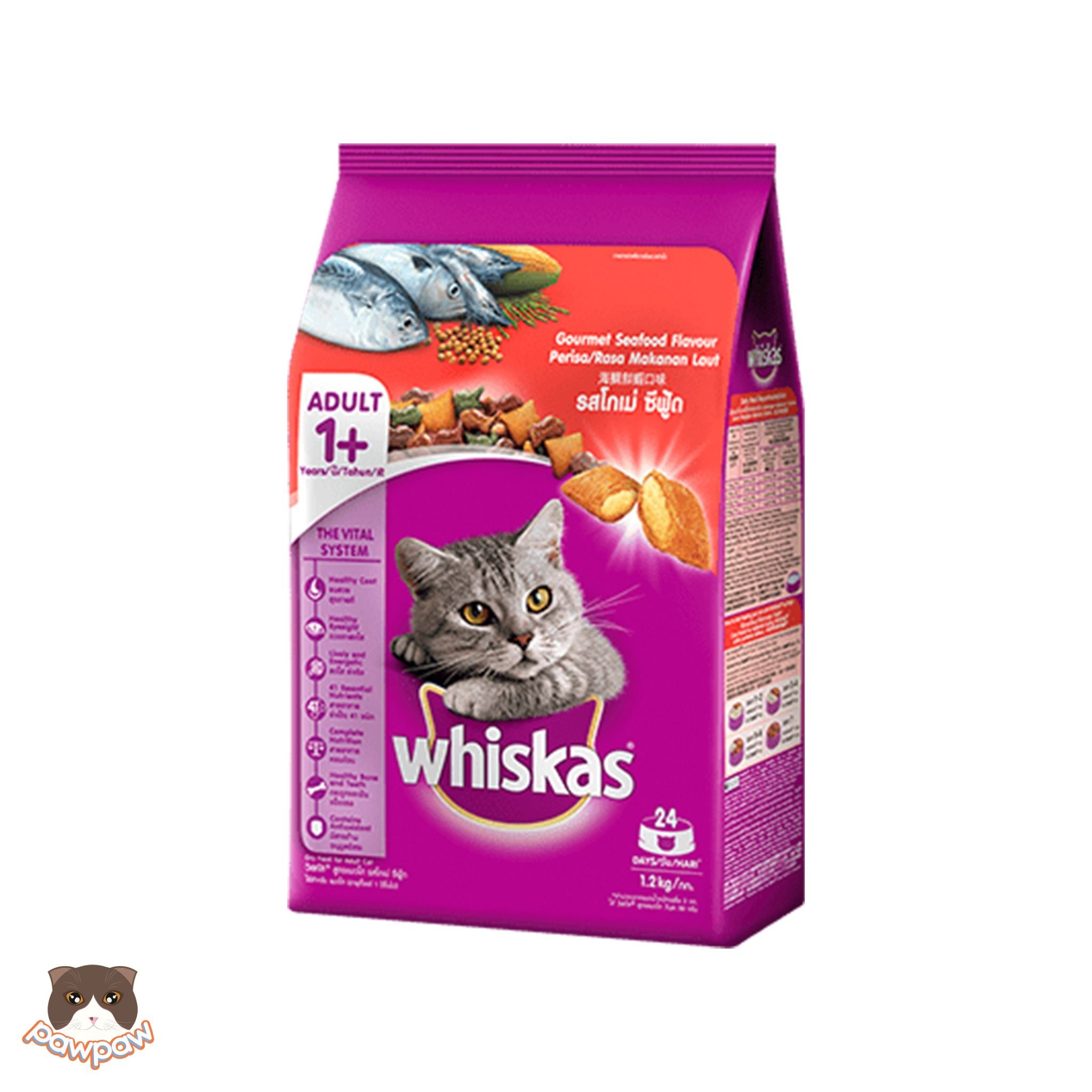 Hạt Whiskas cho mèo trưởng thành