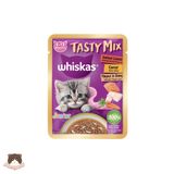 Pate Whiskas Tasty Mix 70g mèo con 