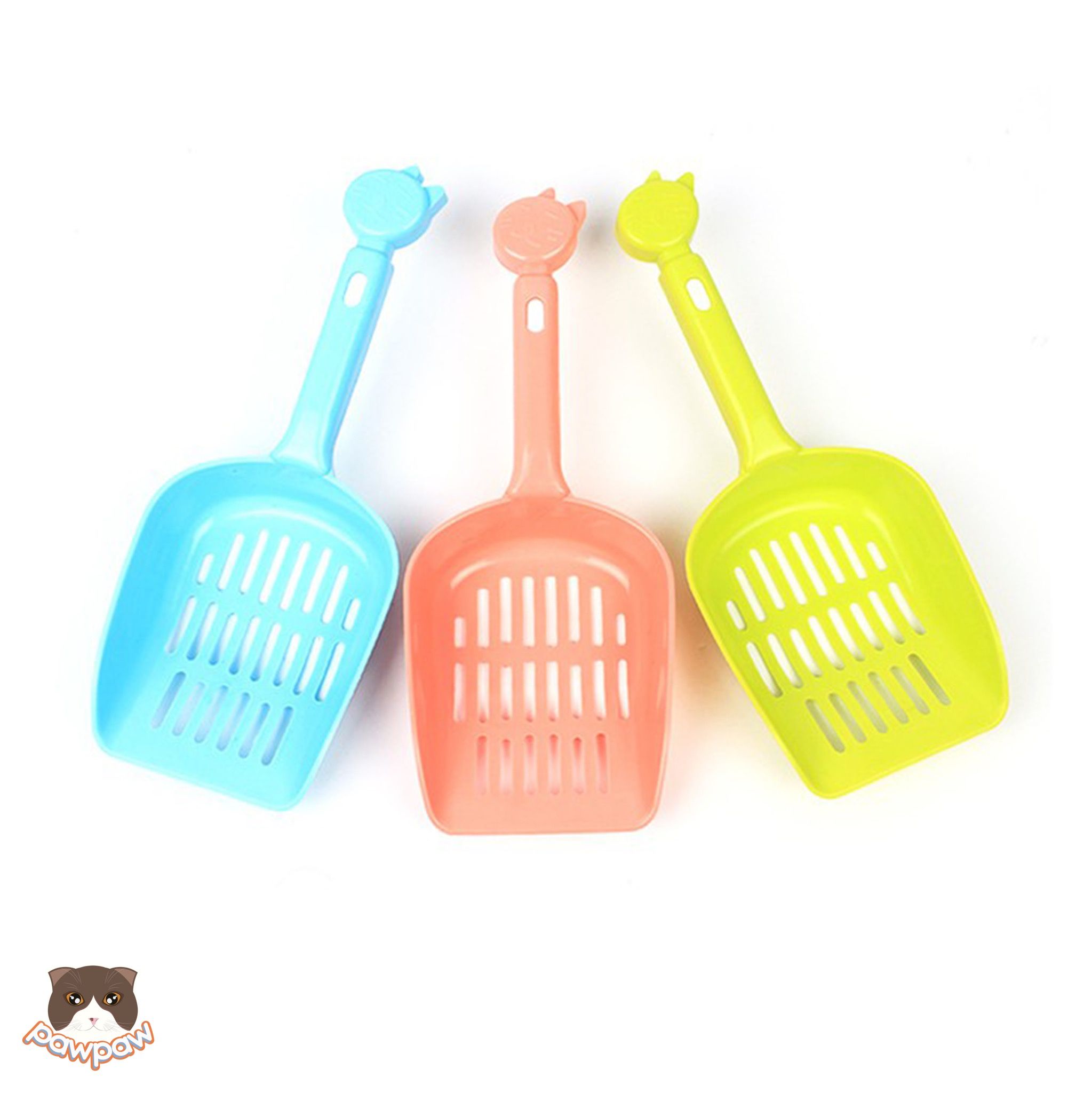 Xẻng dọn cát vệ sinh rãnh dài cho mèo