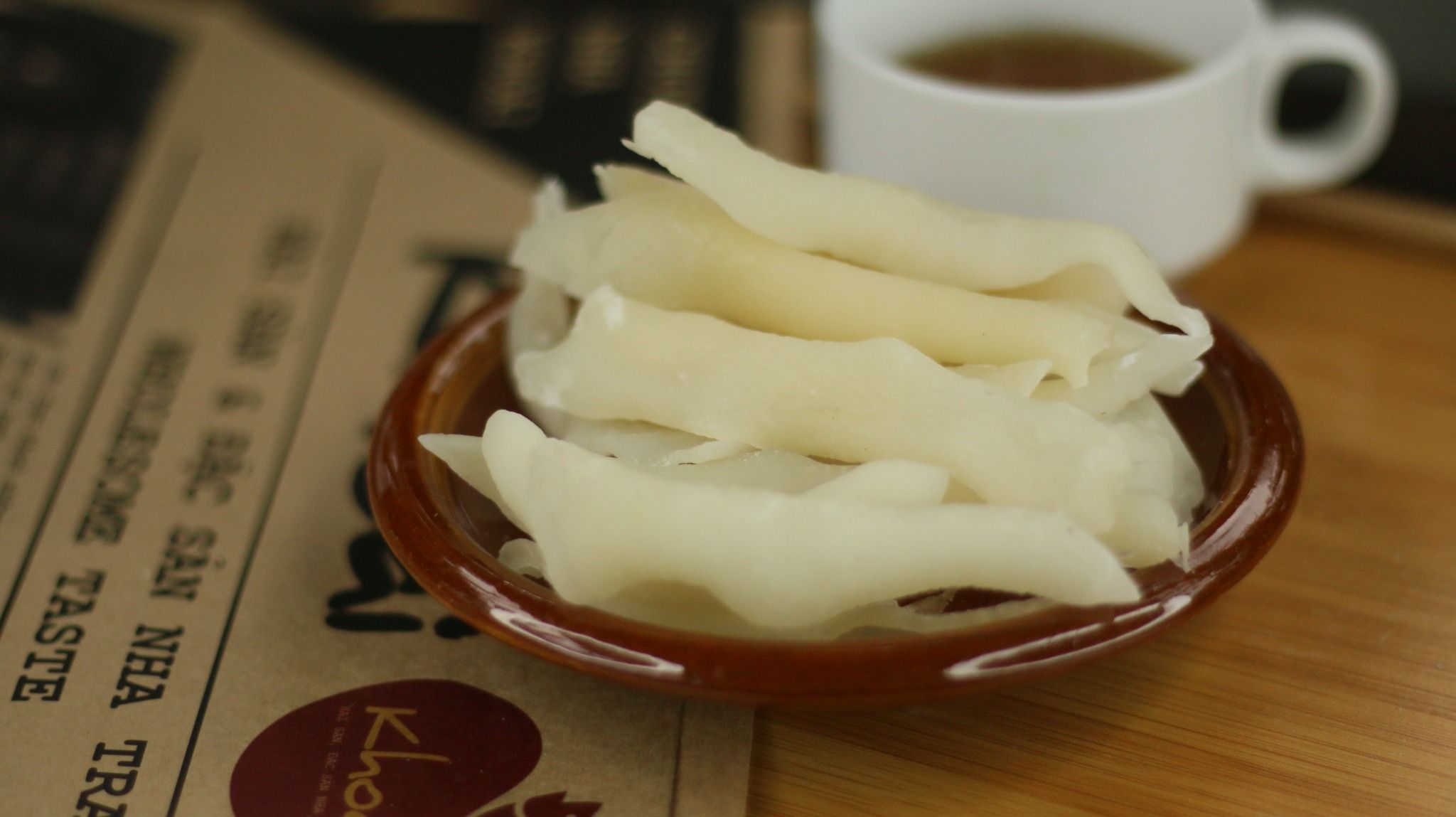 DỪA NON SẤY SỮA TƯƠI 150GR - NHÀ HÀNG KHOÁI
