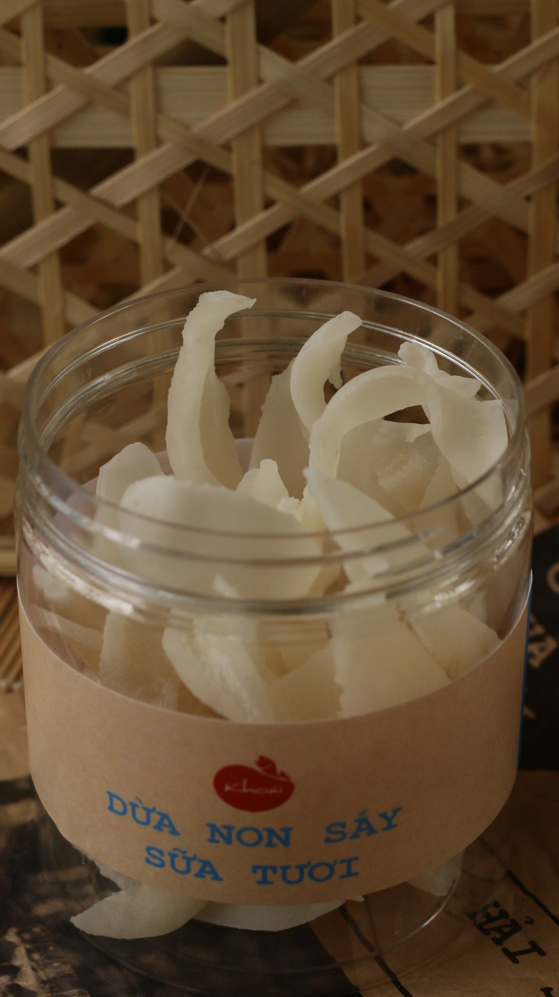 DỪA NON SẤY SỮA TƯƠI 150GR - NHÀ HÀNG KHOÁI