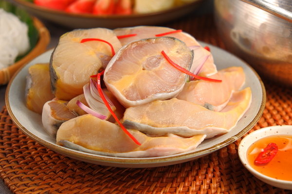  Lẩu Cá Tầm Nấu Măng Chua - Sturgeon hotpot with baby bamboo 