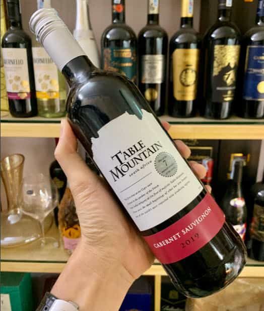 RƯỢU VANG ĐỎ TABLE MOUNTAIN 550ML - NHÀ HÀNG KHOÁI
