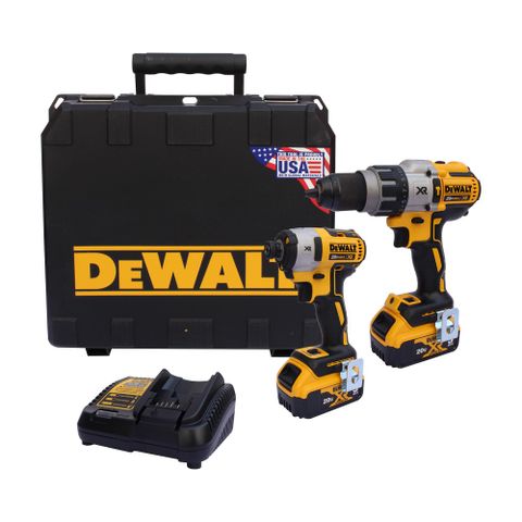 Set máy khoan và vặn vít Dewalt 20v MAX DCK299P2 (USA)