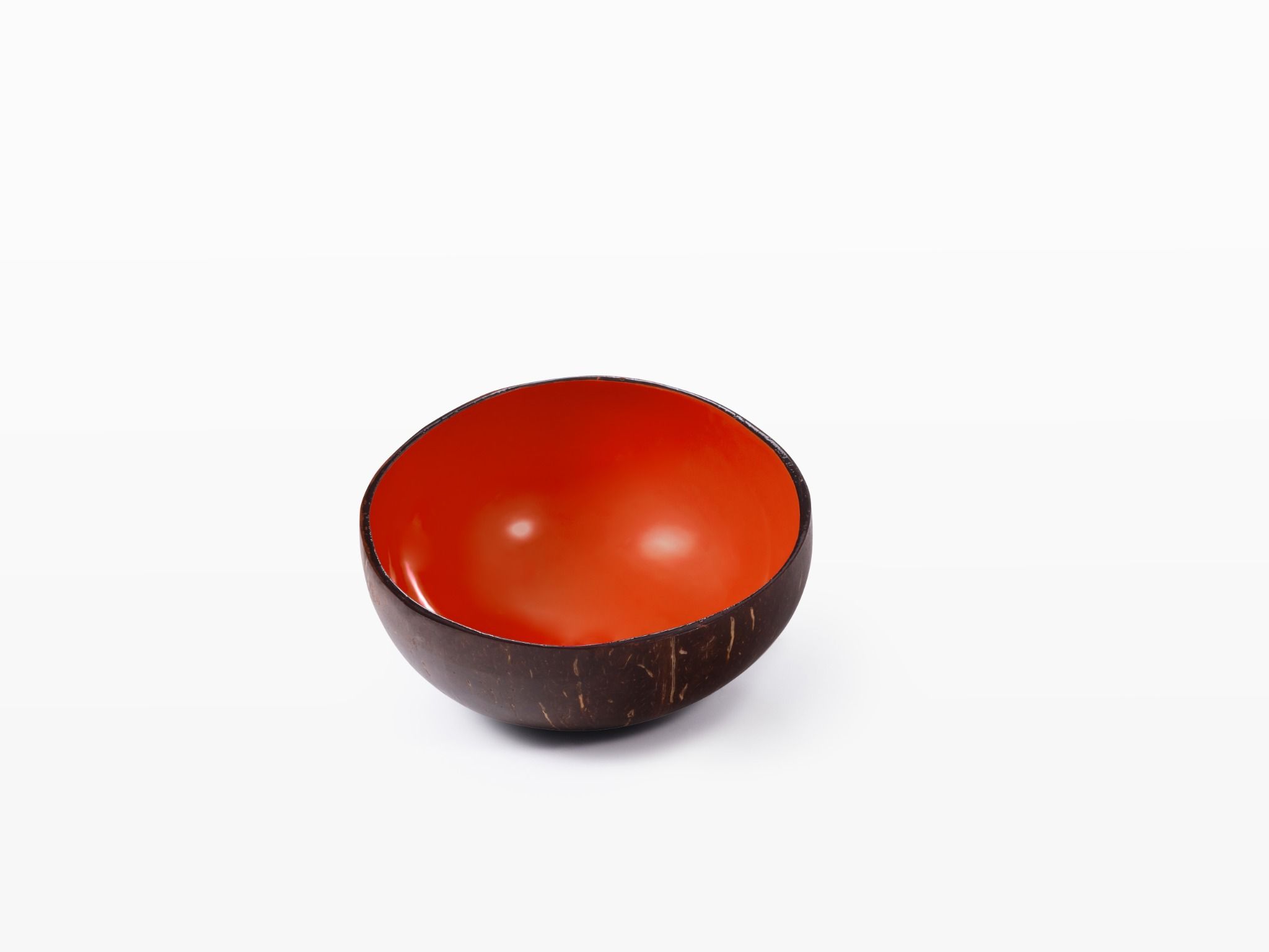 ITM - Lacquer coco bowl Orange