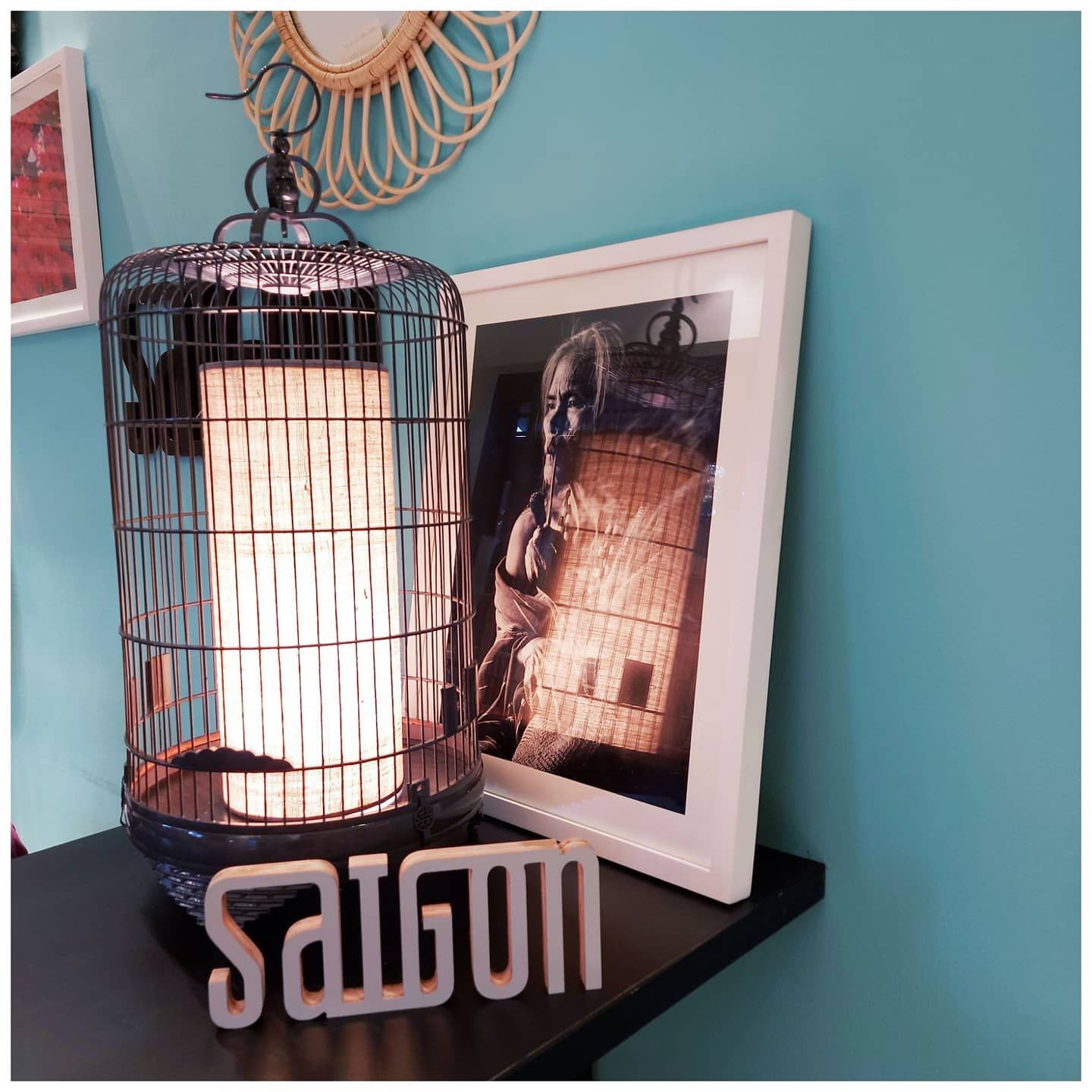  Birdcage lamp 