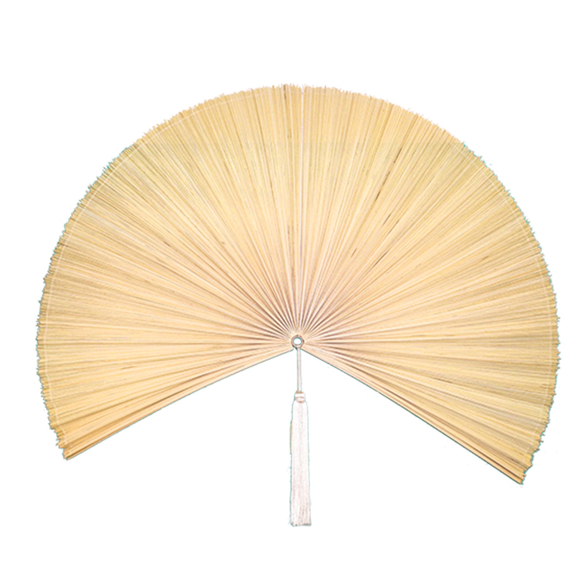  Folding Wall Hanging Fan - Natural Color 