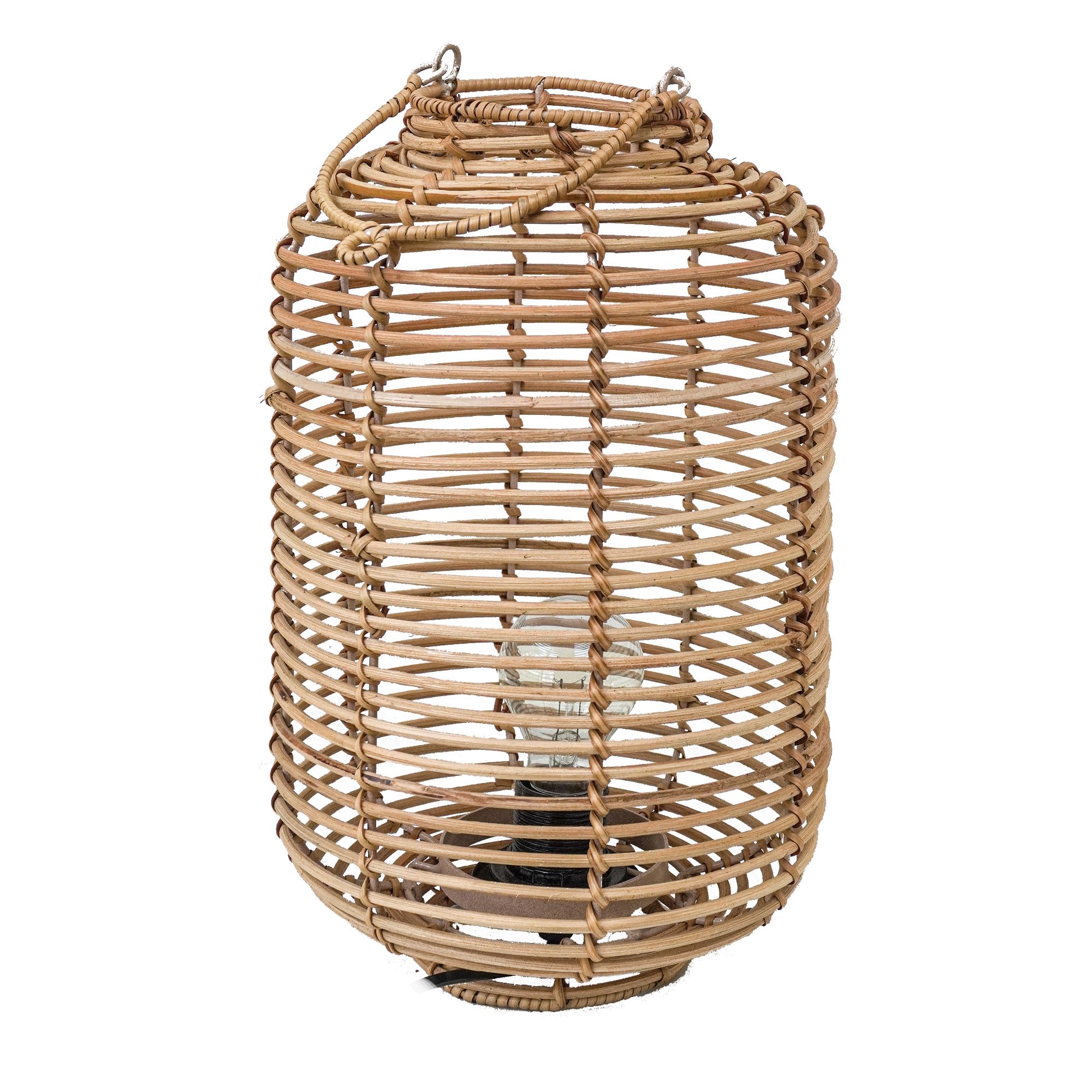 Rattan lamp