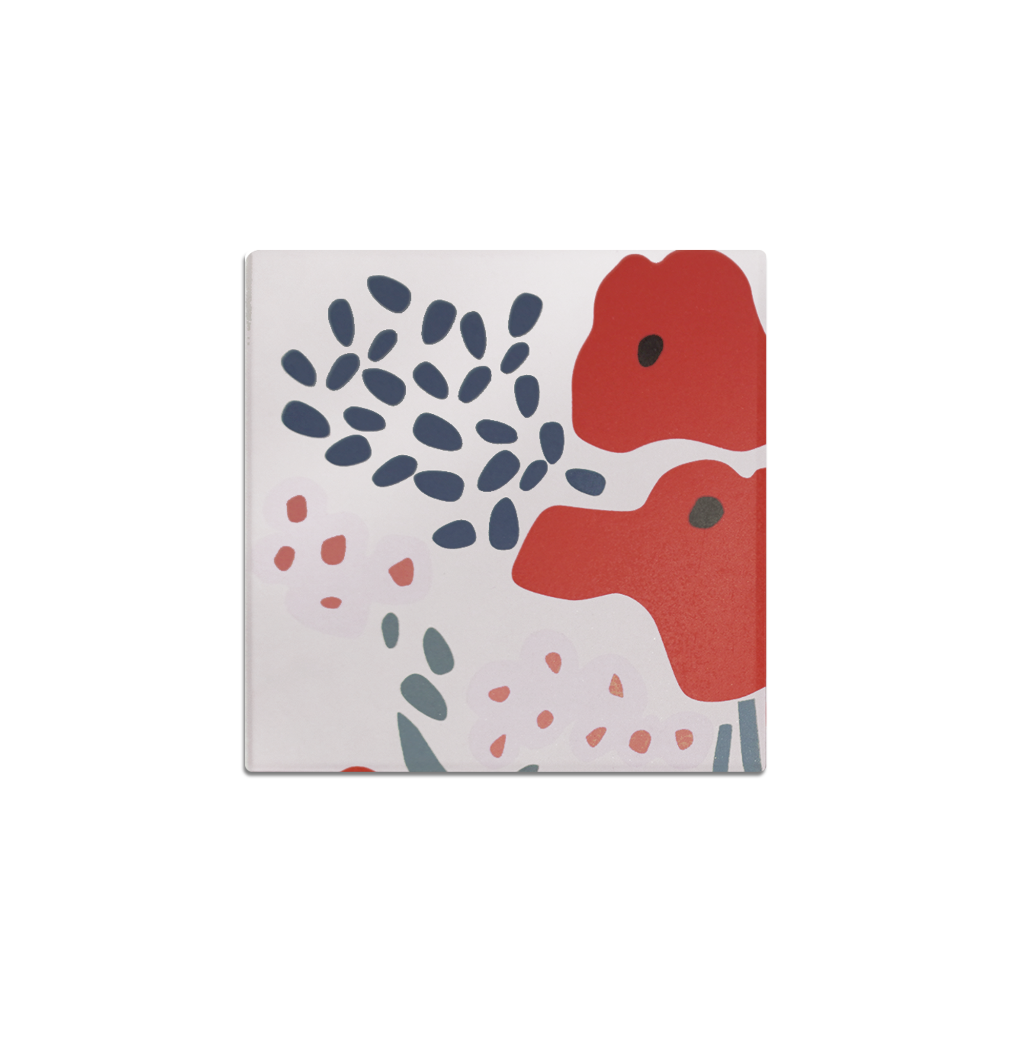Ceramic Flower Coaster