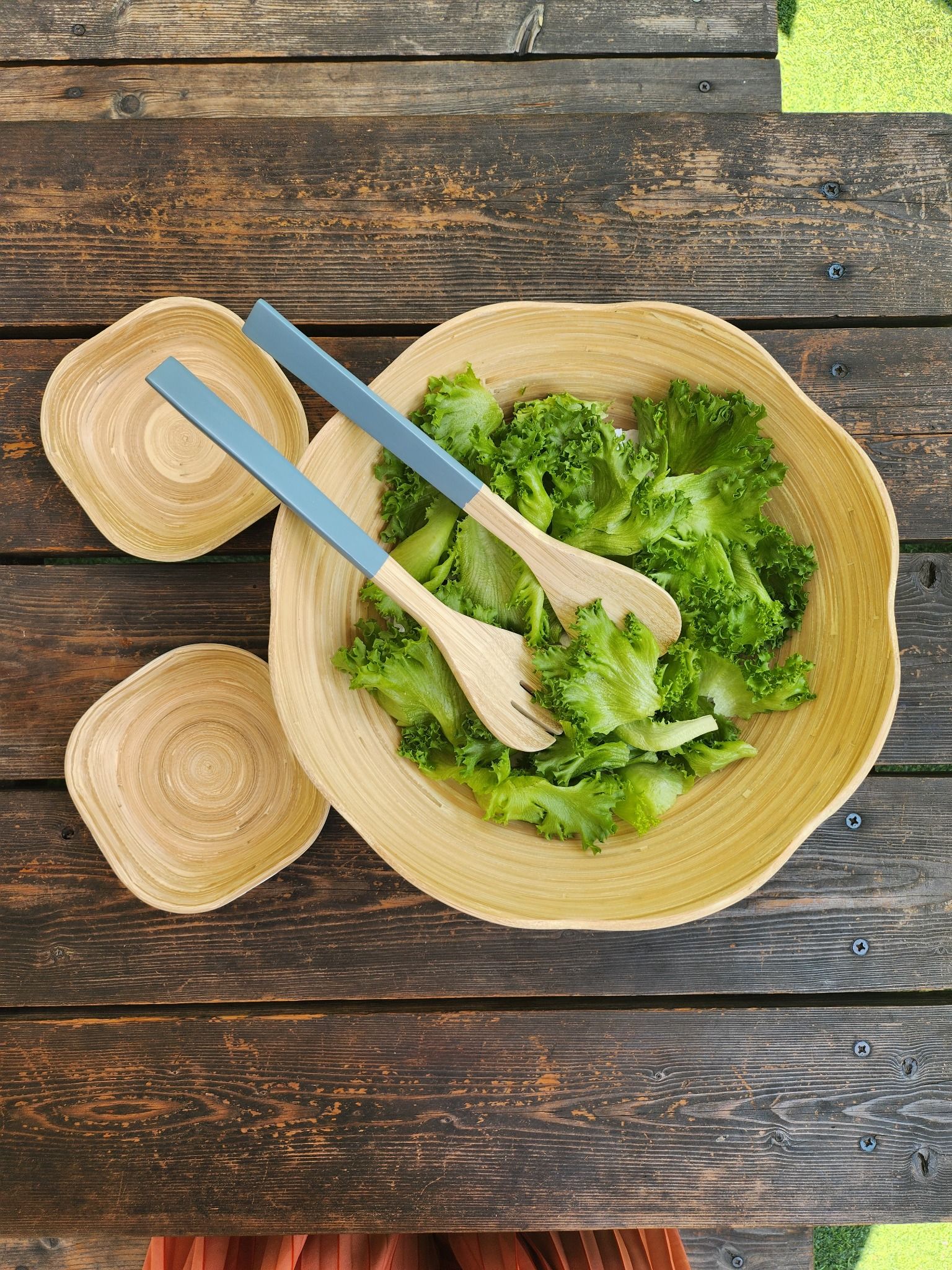 ITM - Bamboo Bowl Flower Shape