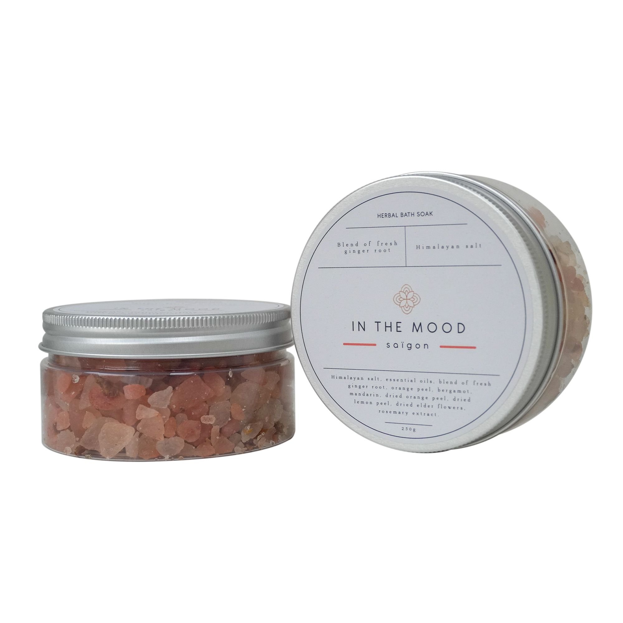Bath Soak Himalayan Salt & Ginger (250g)