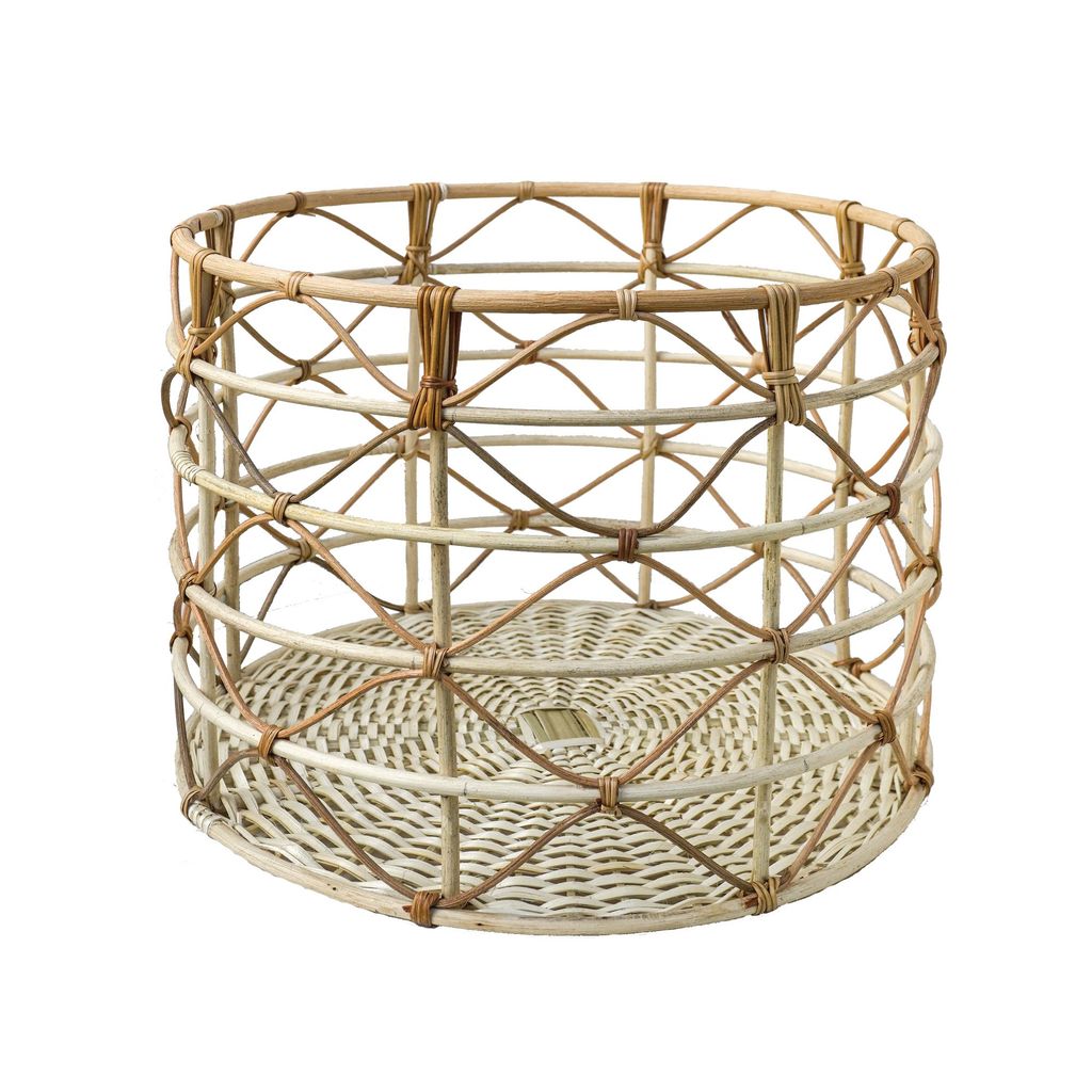  Rattan basket round 