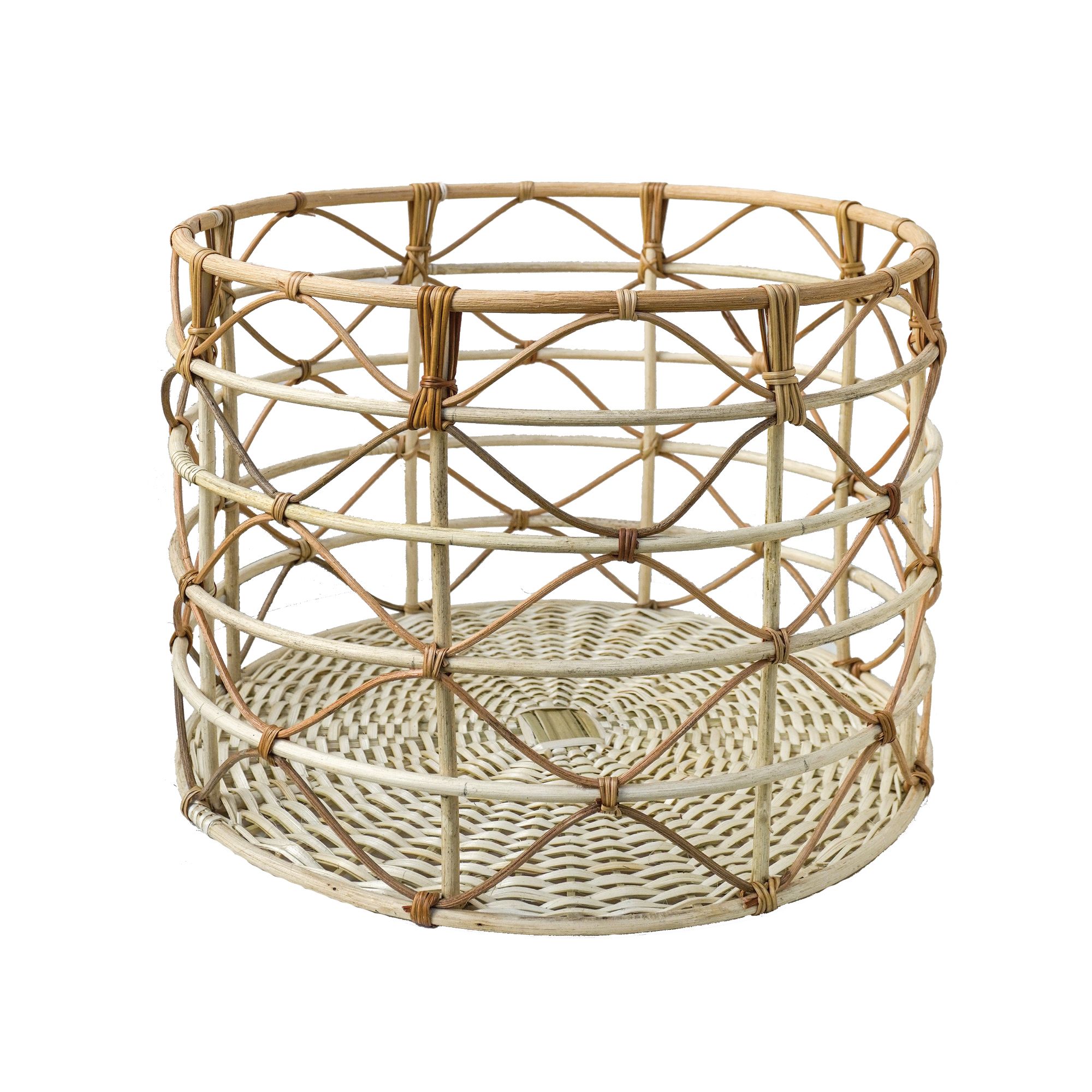  Rattan basket round 