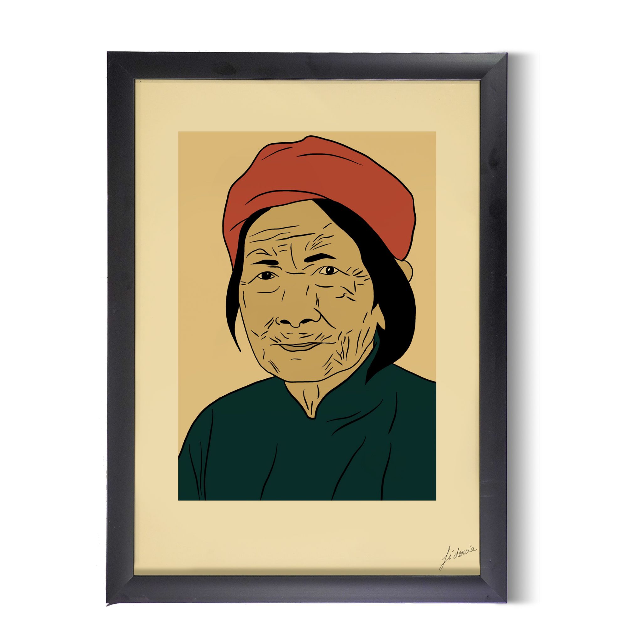 Old North Lady Portrait