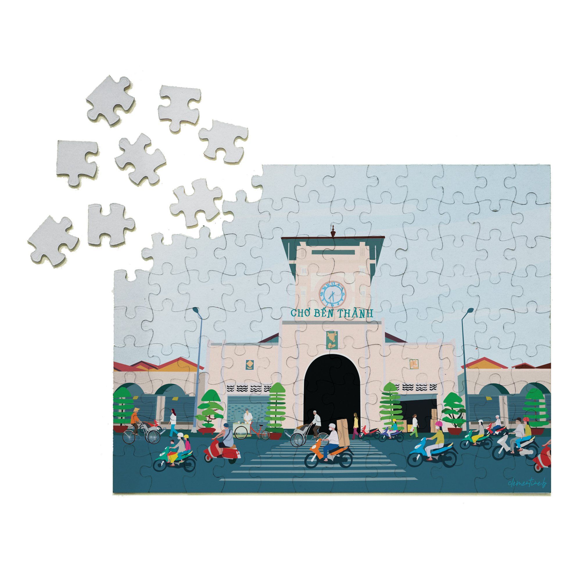 Ben Thanh Market Puzzle