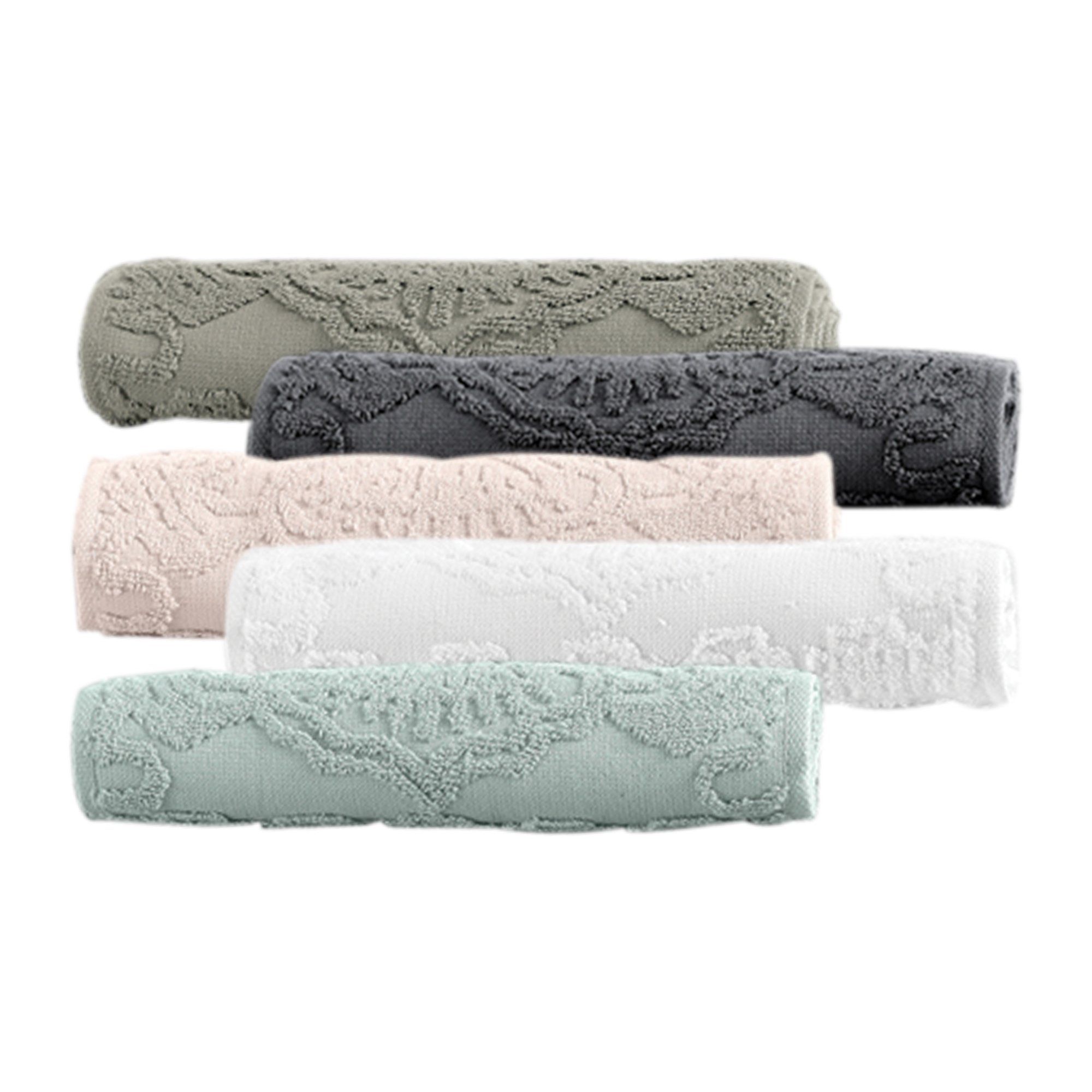  Set Of 6 Hand Towel Pearl 