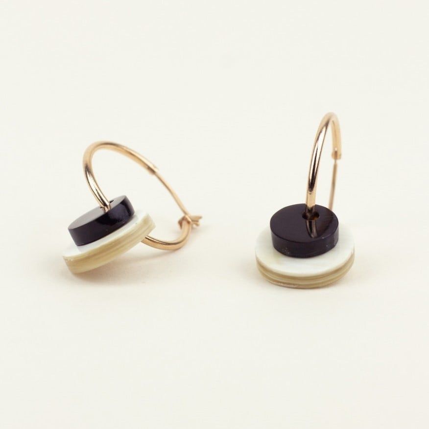 Hébra hoop earrings