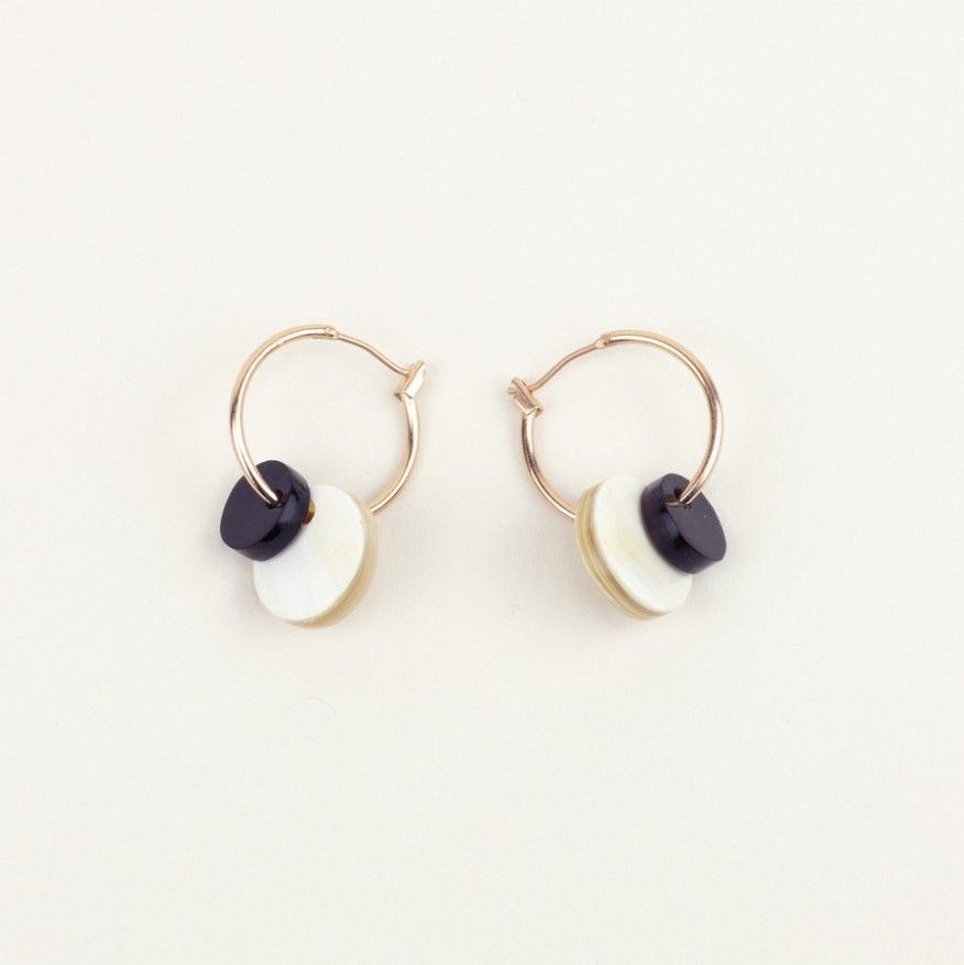 Hébra hoop earrings