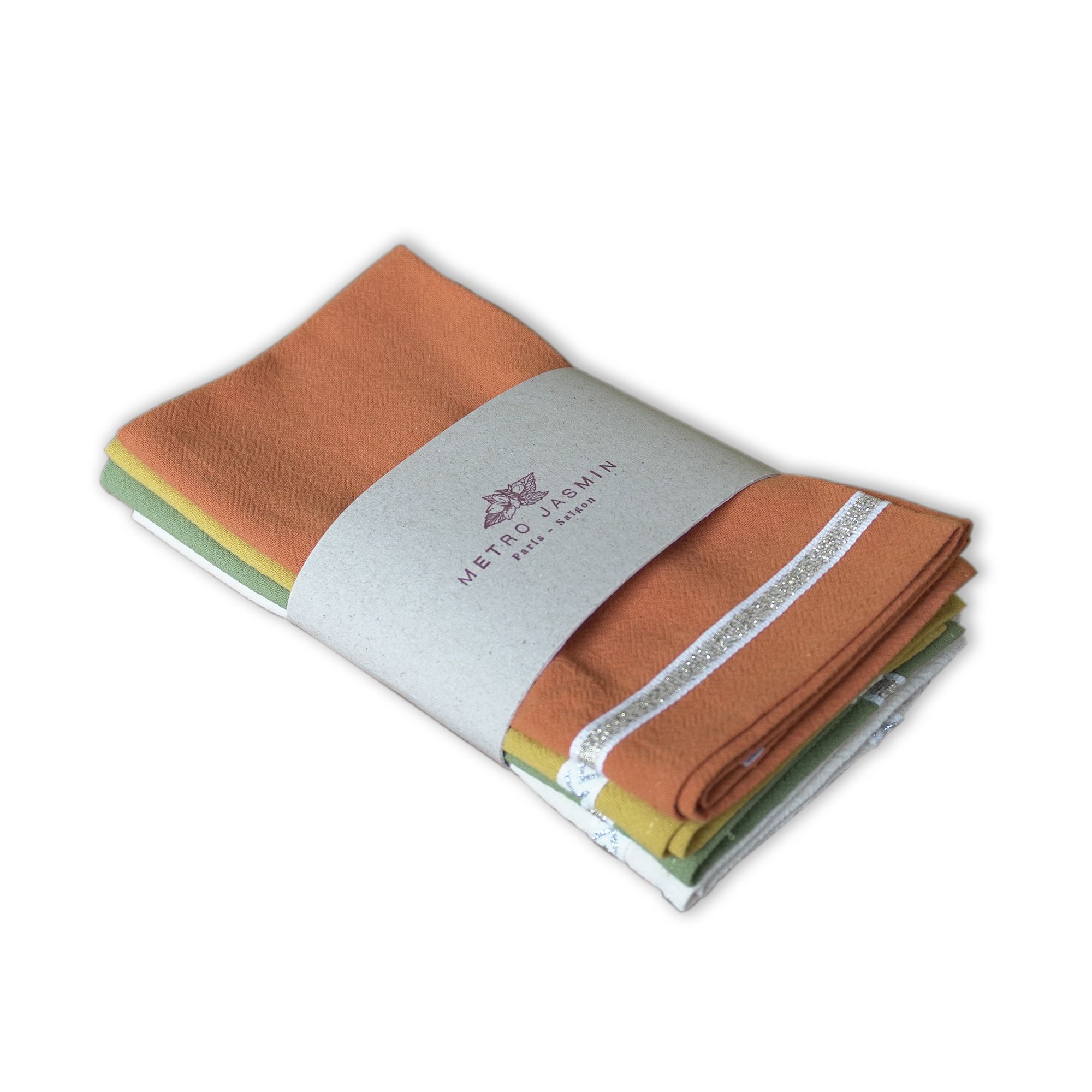Multi Color Napkins (Set Of 4)