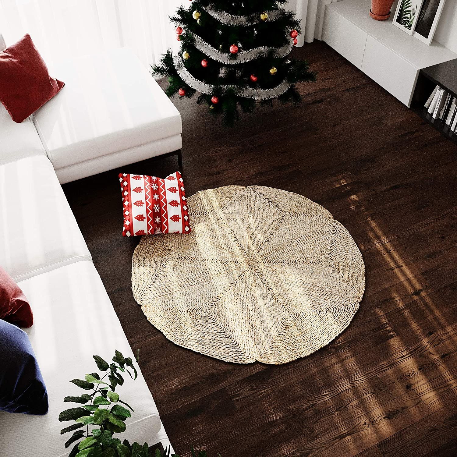 Round Seagrass Rug
