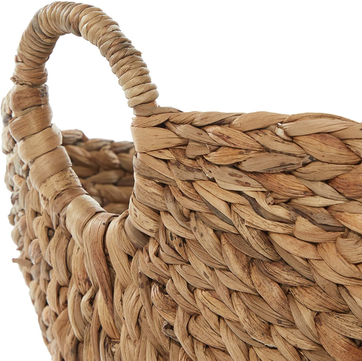  Water hyacinth Basket With Handles 