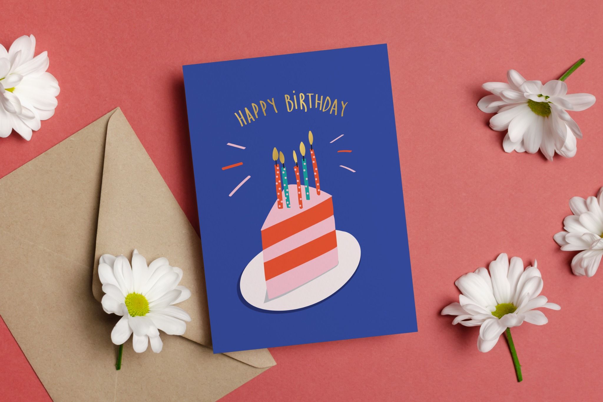 ITM - Wishing Card - Birthday Cake