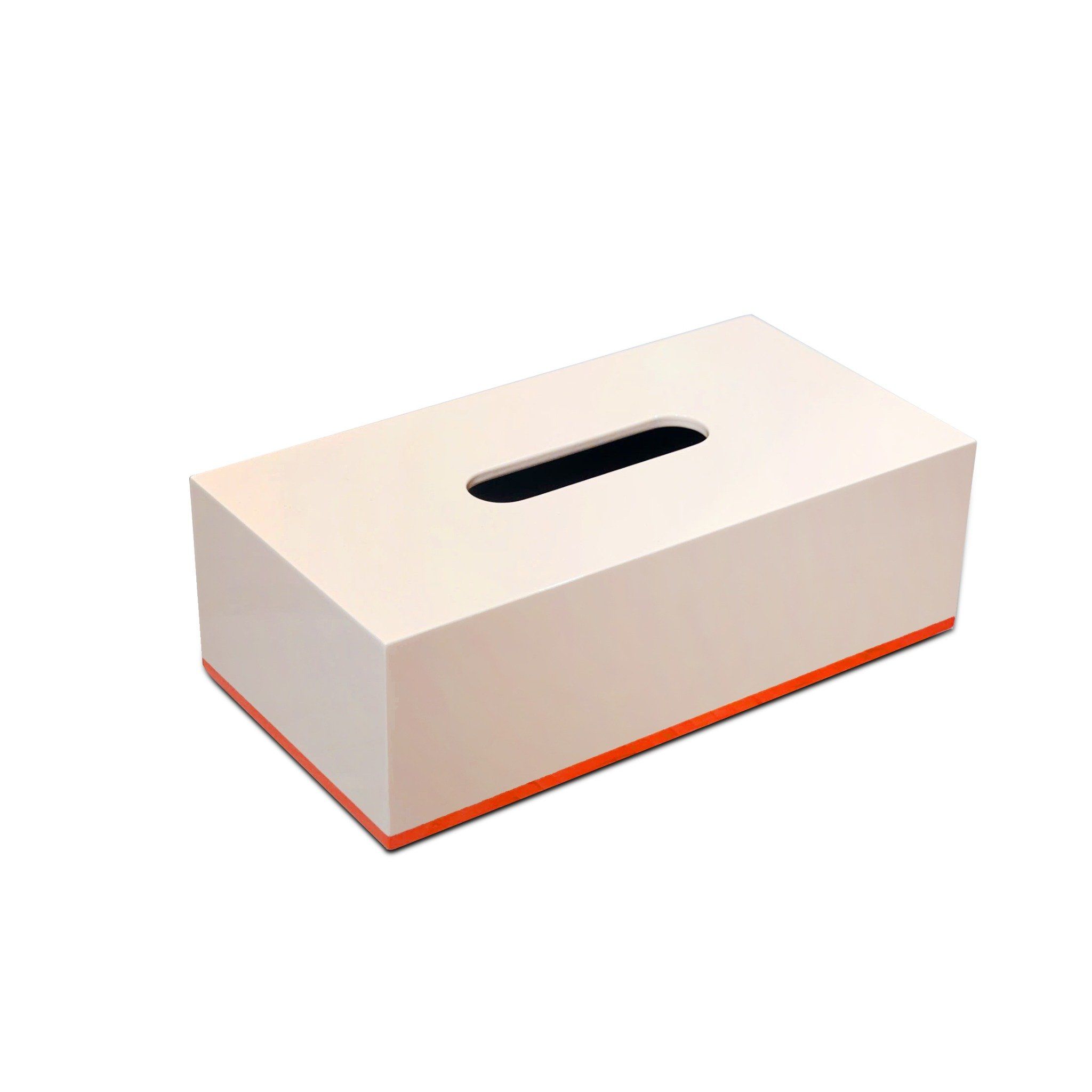 ITM - Lacquer Tissue Box Peach