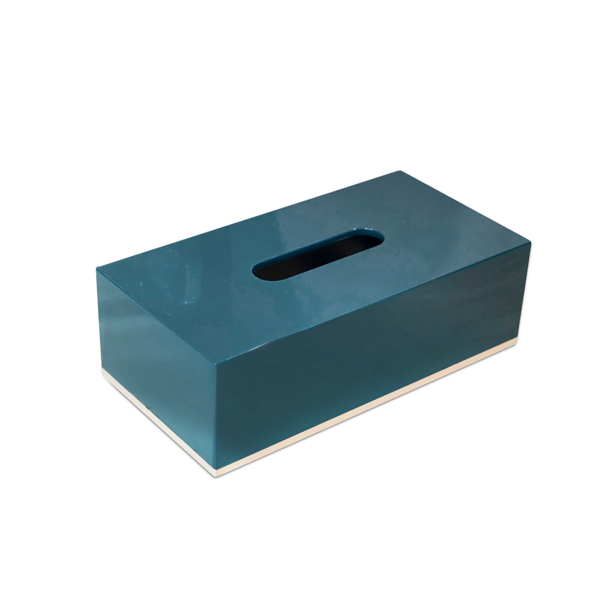 ITM - Lacquer Tissue Box Blue