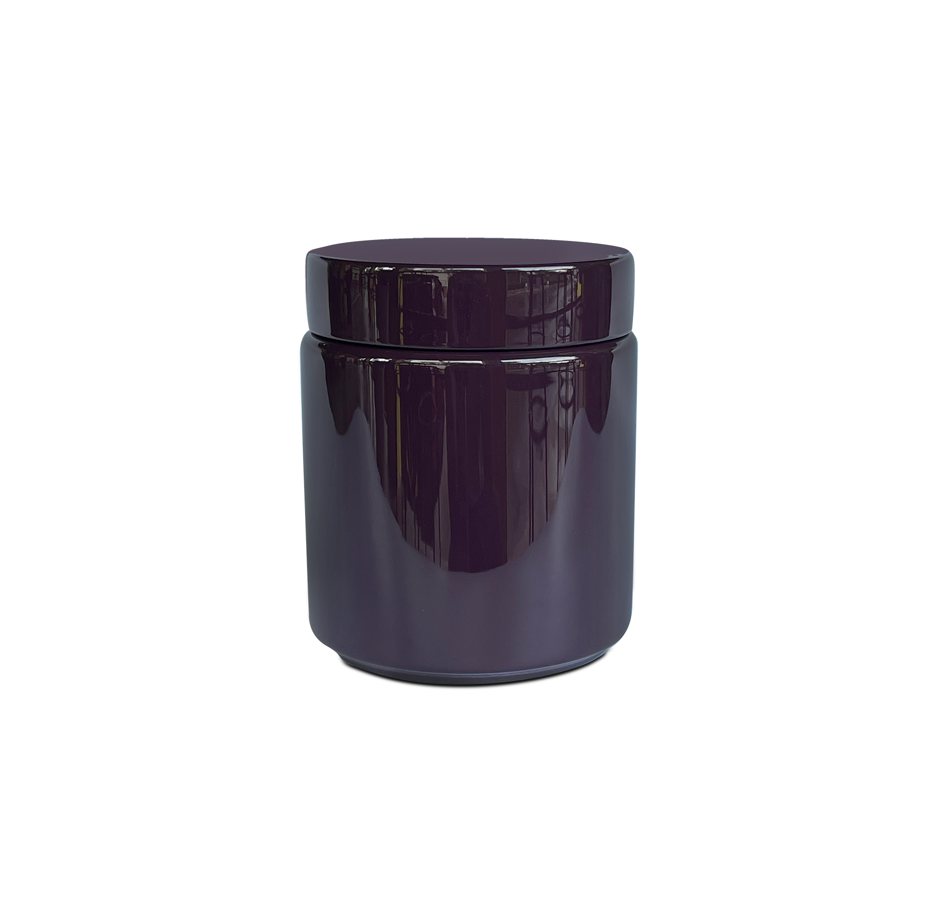  Lacquer tea box Purple 