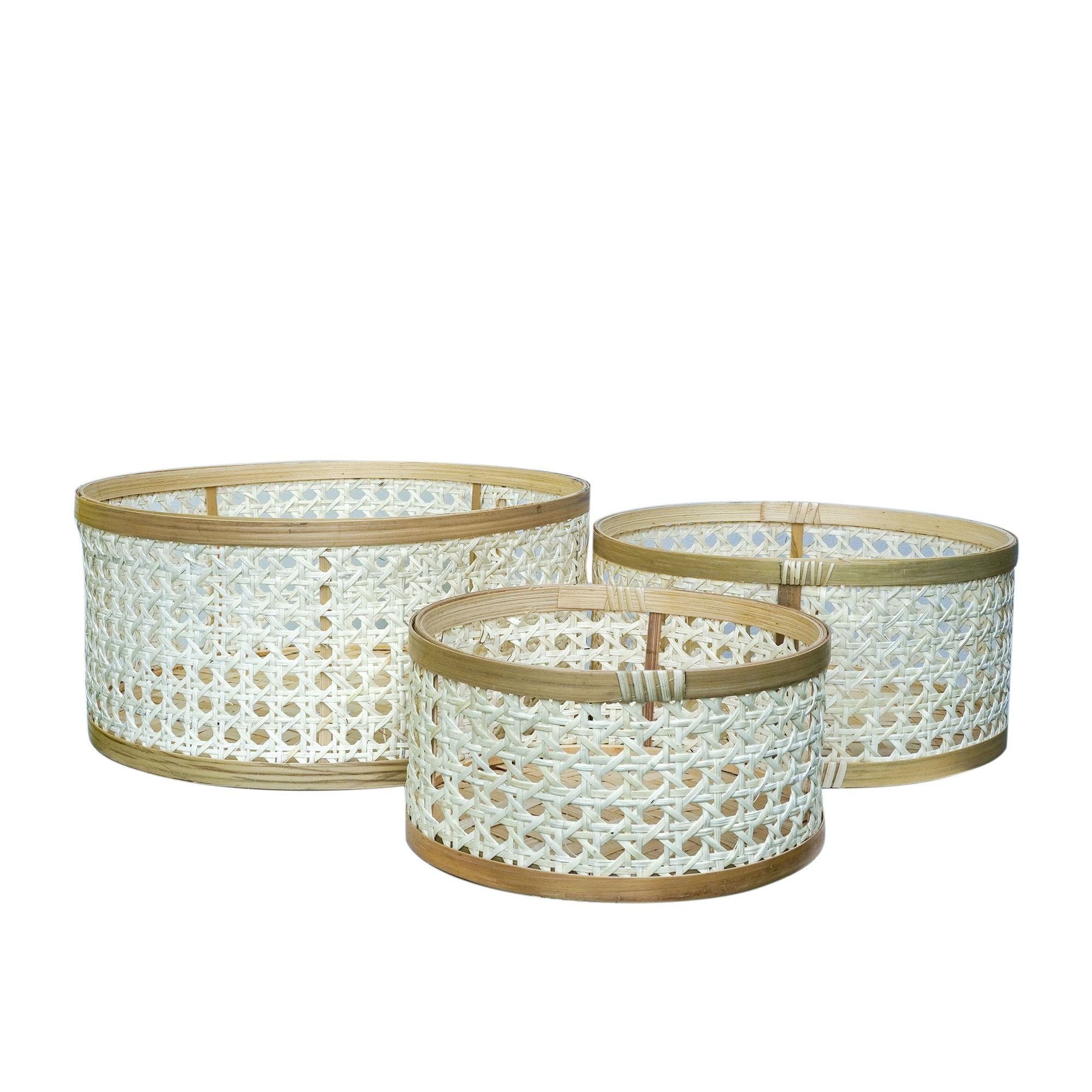 Round Cannage Box