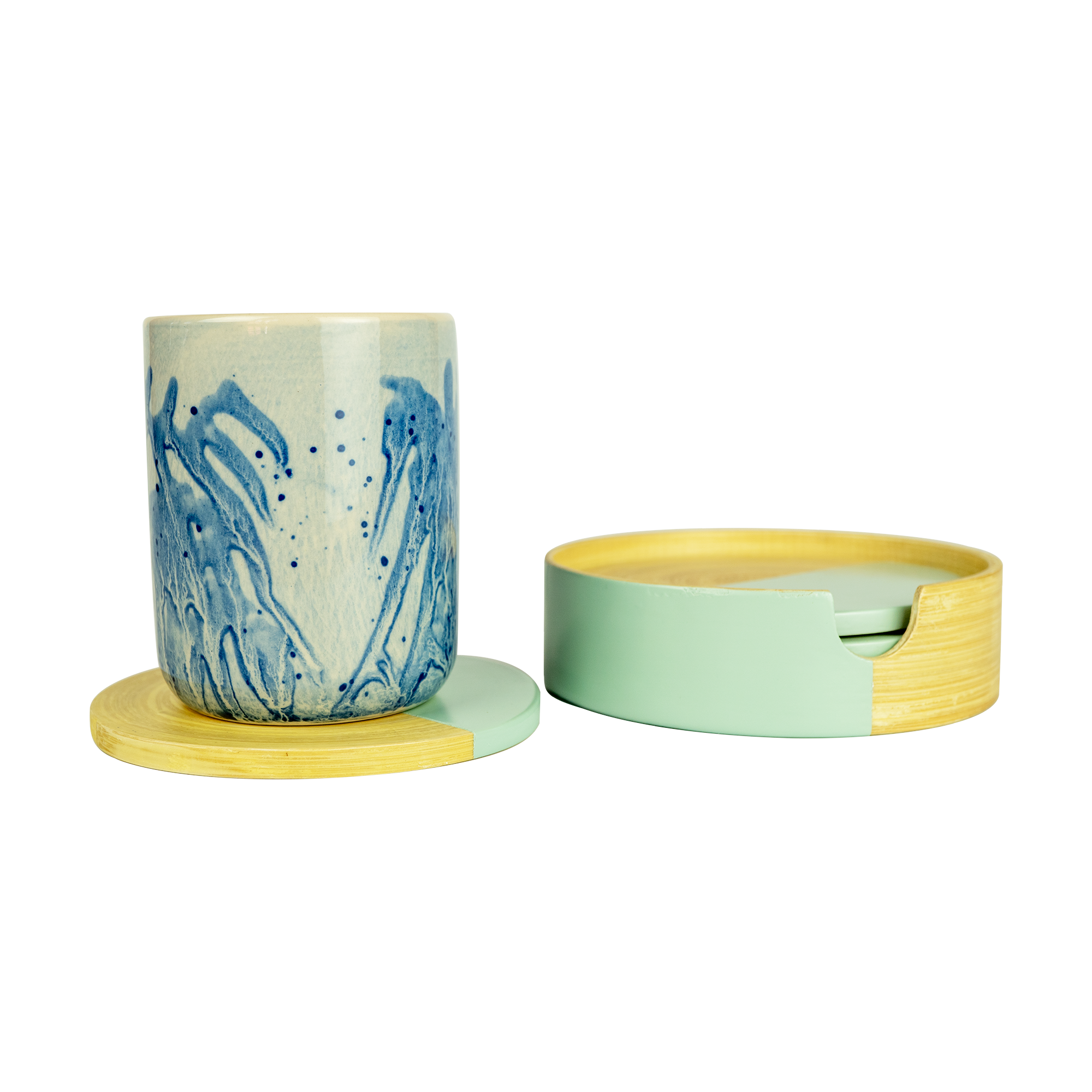 Blue & White Ceramic cup