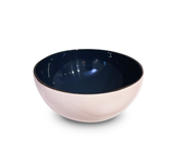  Coconut Bowl Pink & Dark Blue Color 