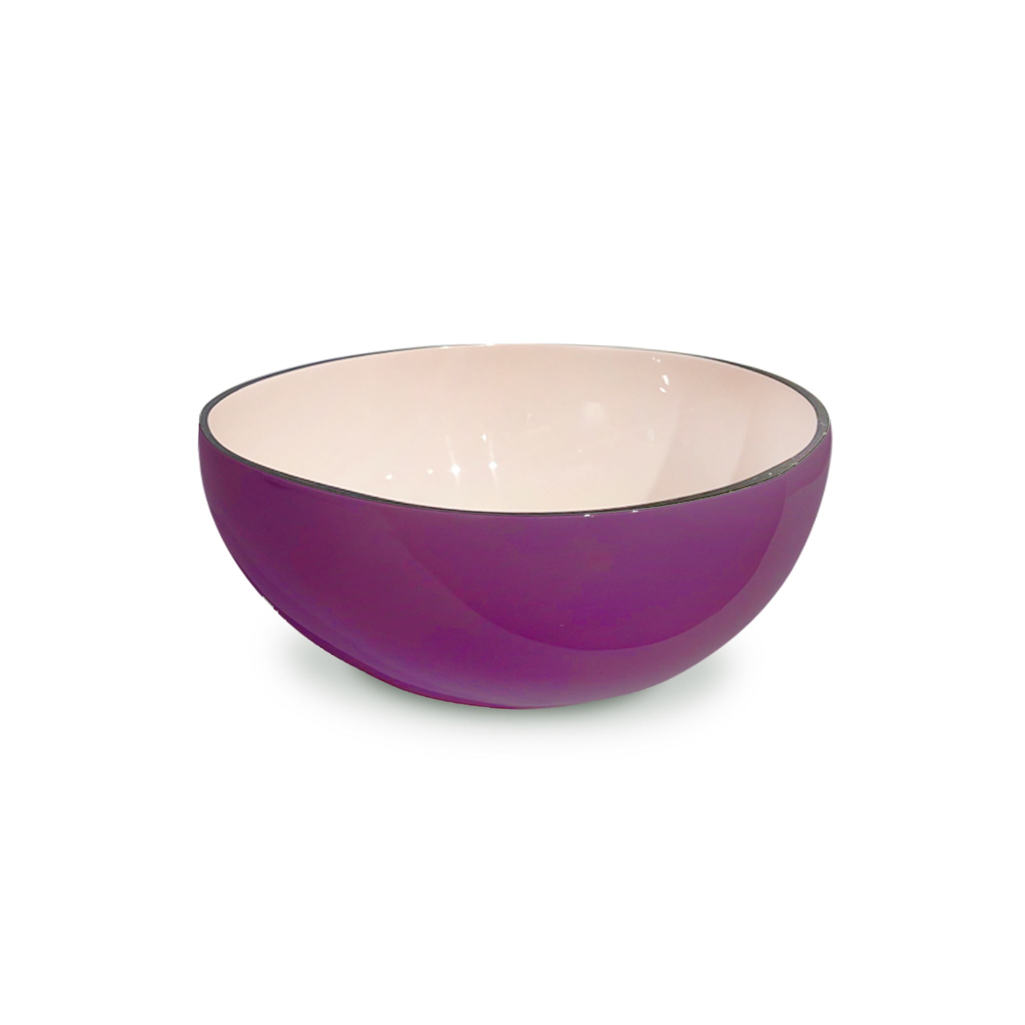 Coconut Bowl Purple & Pink Color