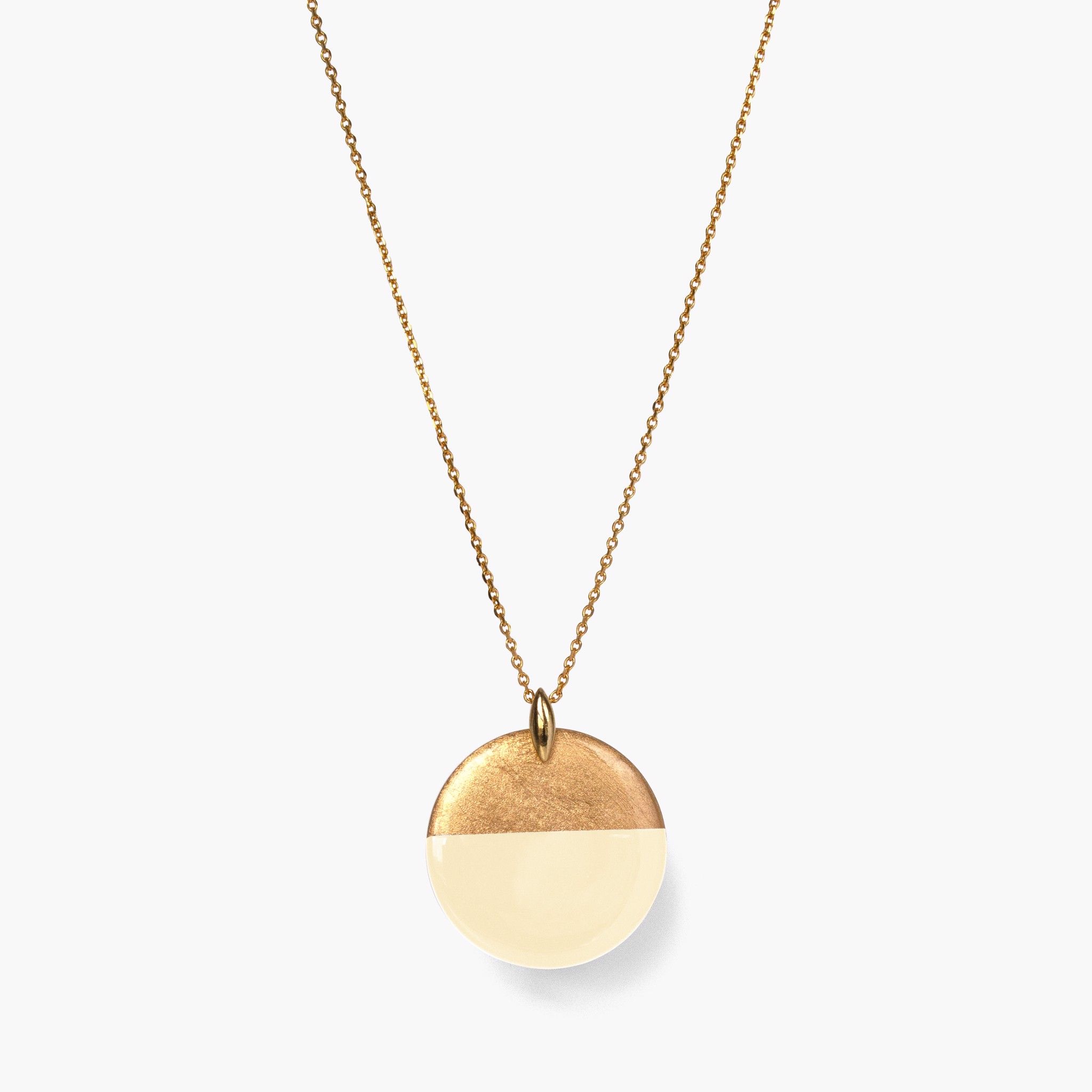 Moon Necklace Ivory