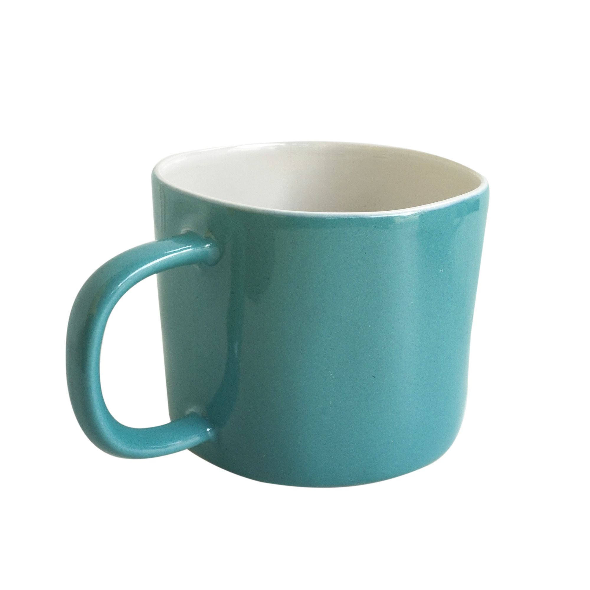 Ceramic Cup - Grey/Blue/Green
