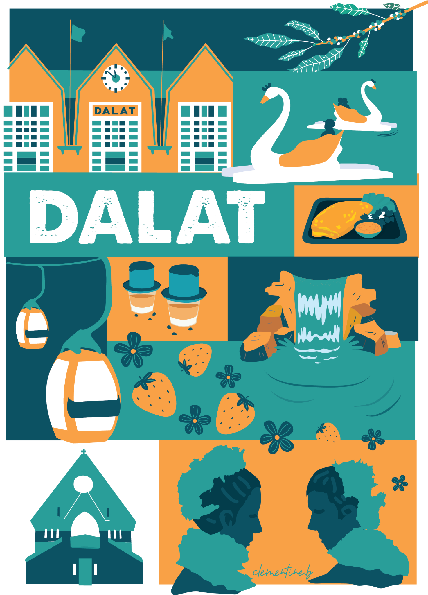  Poster Da Lat 