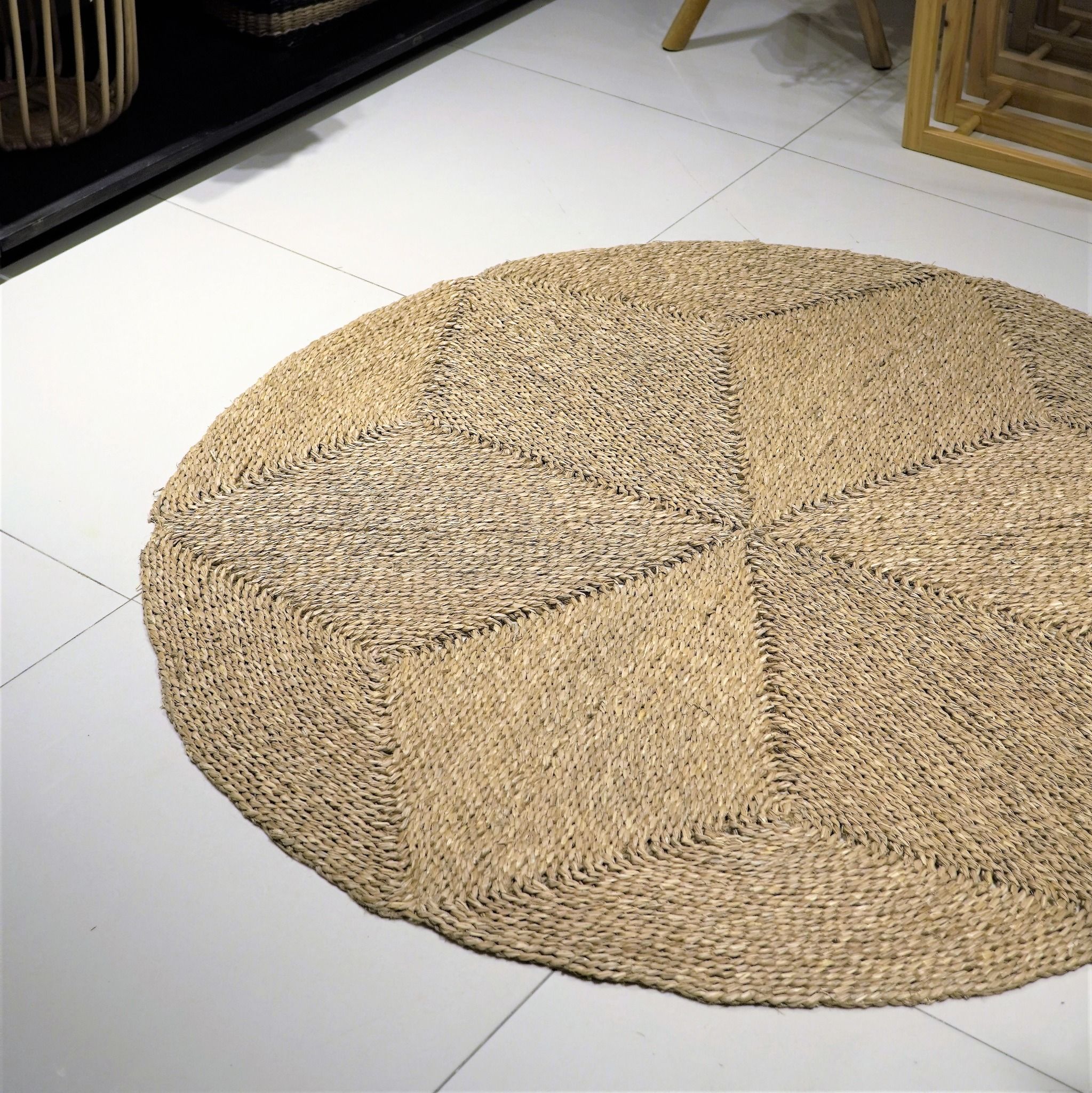 Round Seagrass Rug