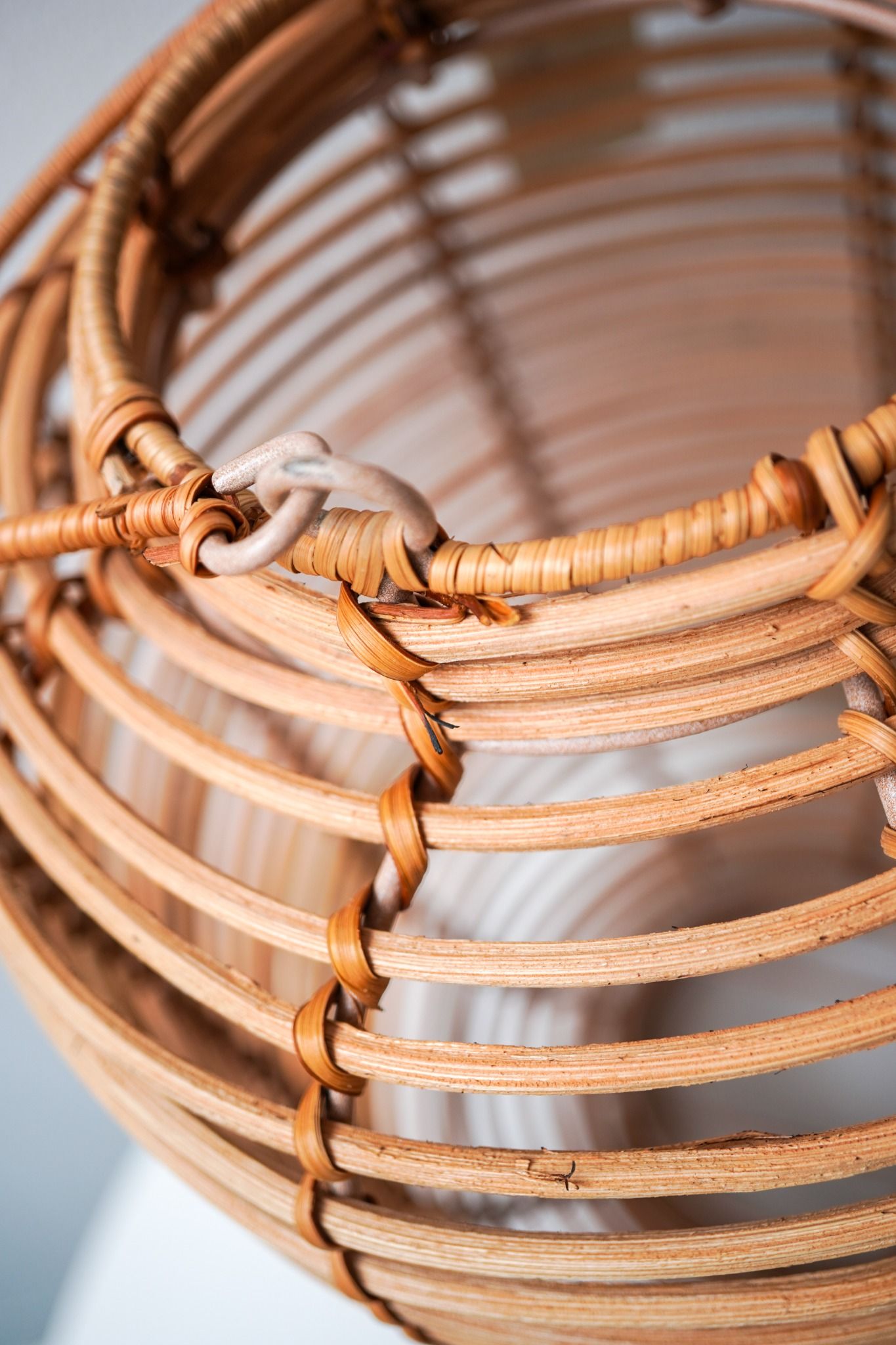 Rattan lamp