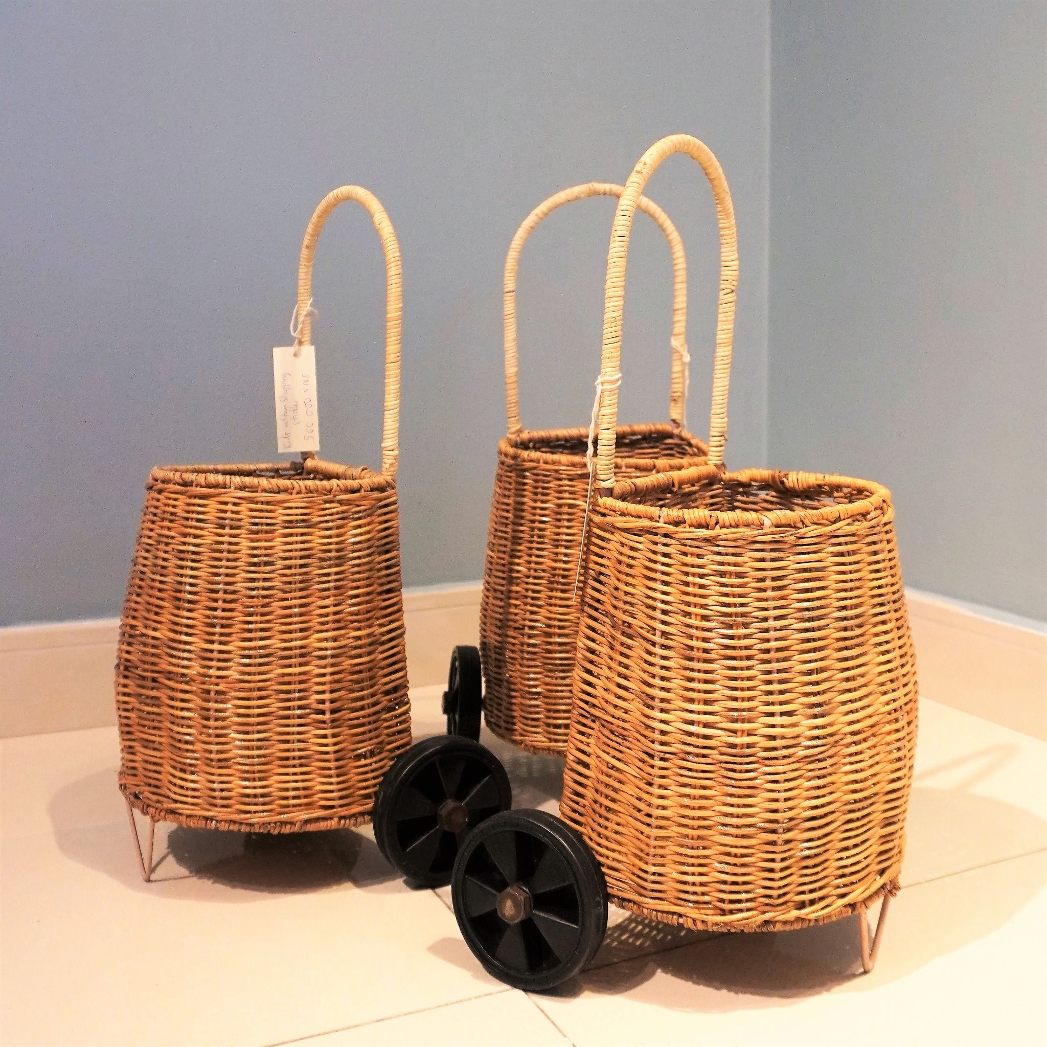 Kids Rattan Luggy Basket