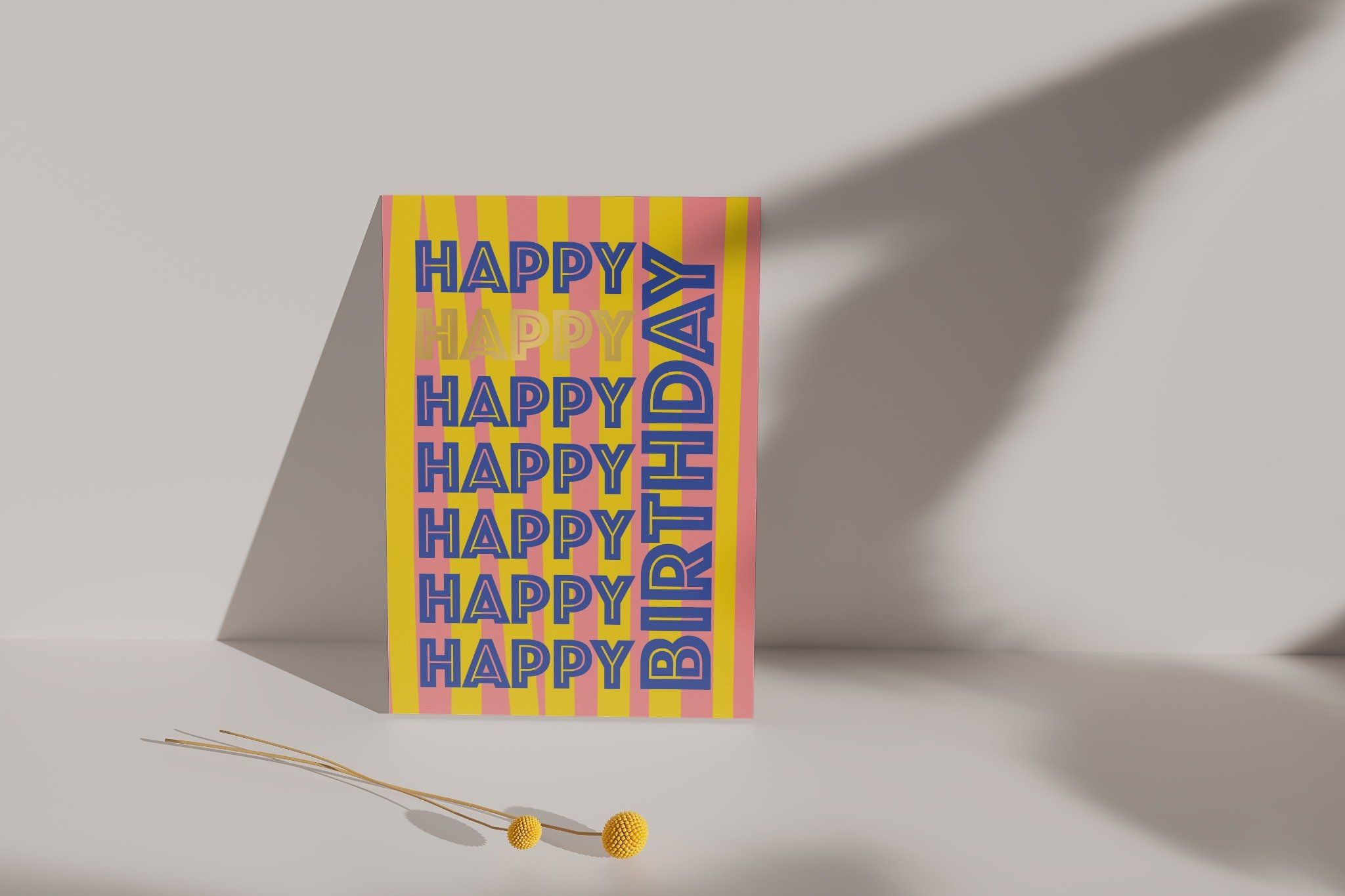 ITM - Wishing Card - Happy Birthday 2