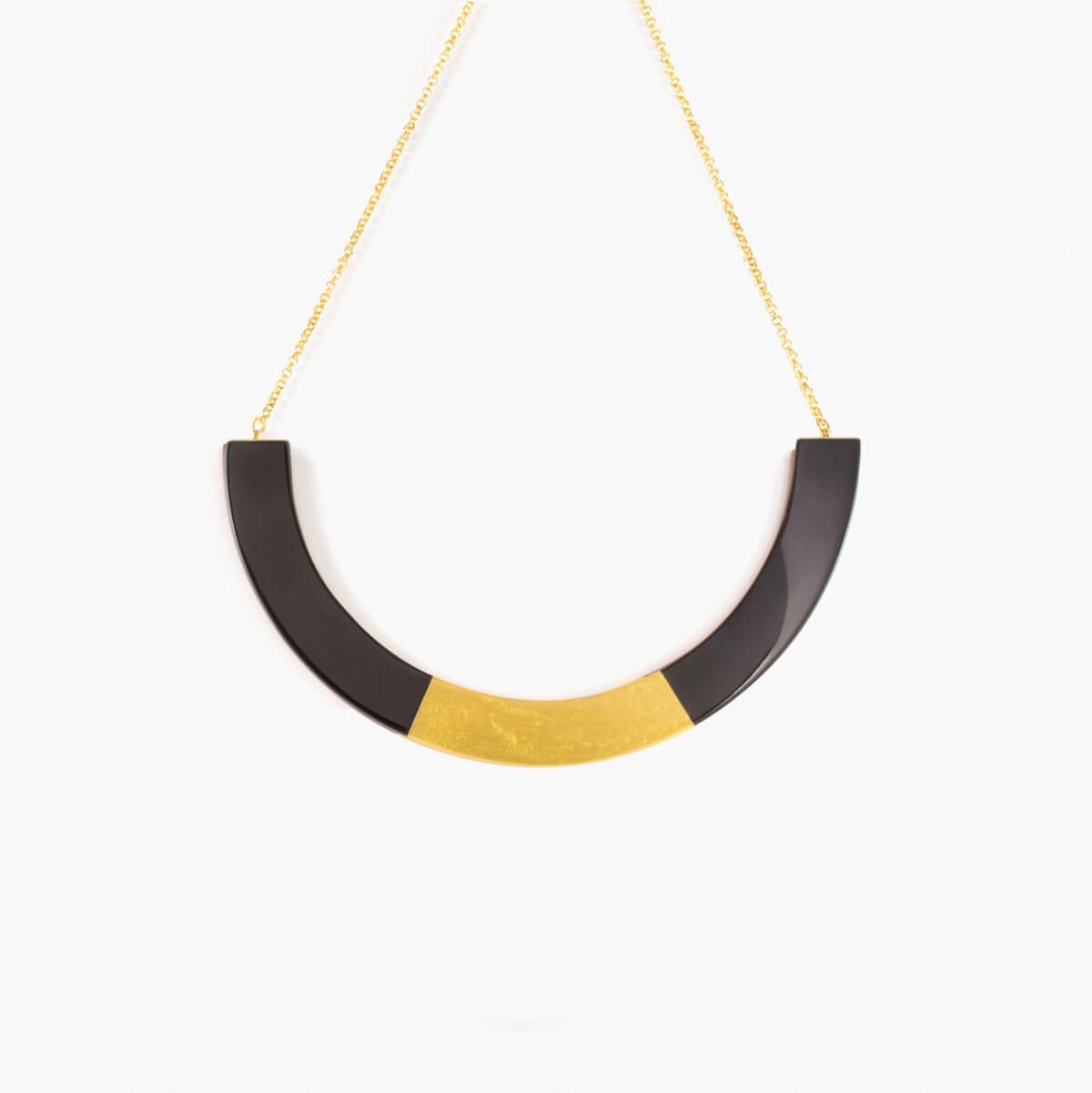  Helios Necklace Brown 