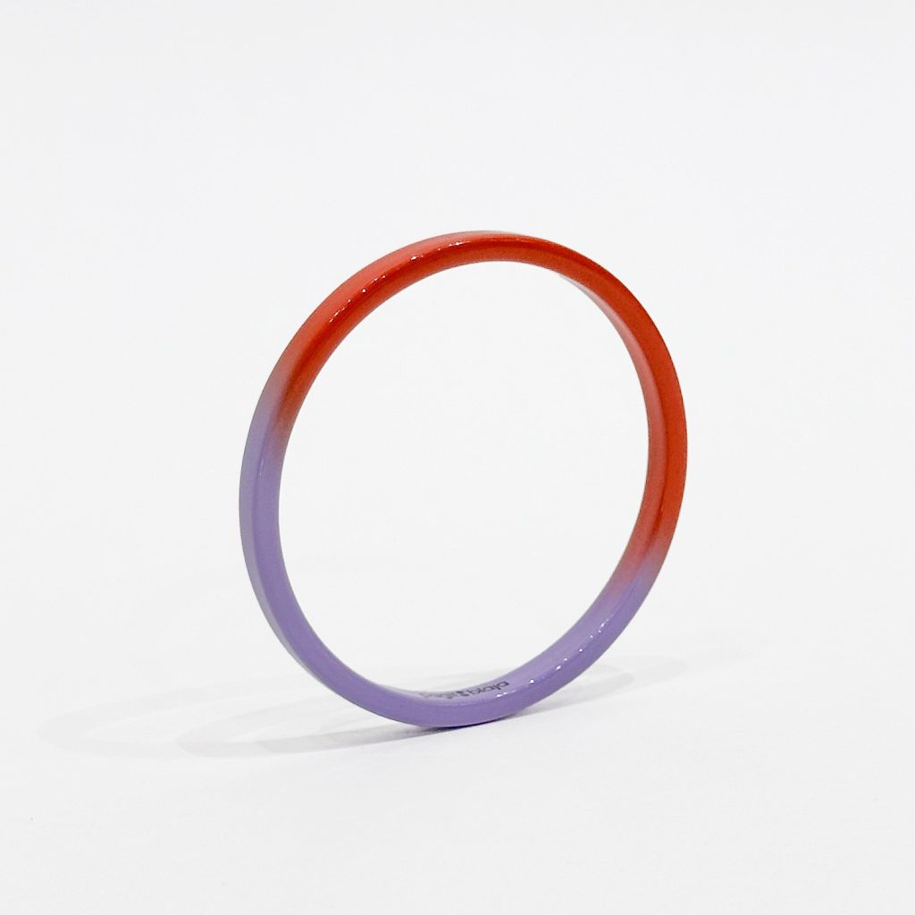 Gradient Round Purple & Orange