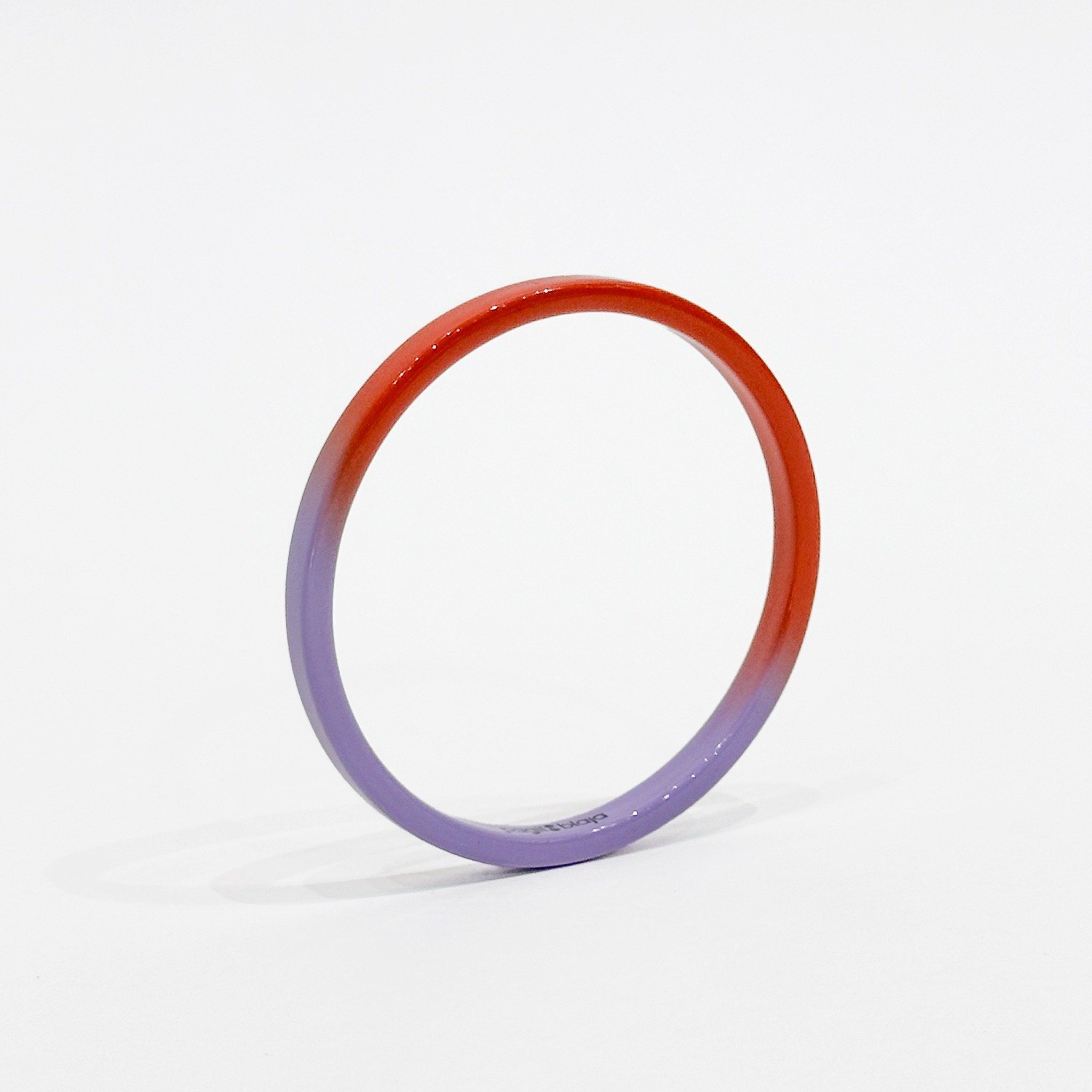 Gradient Round Purple & Orange