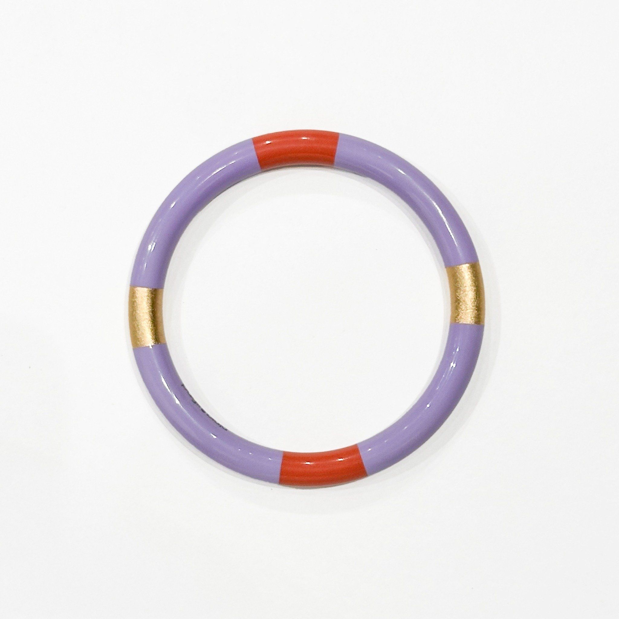 Aura Stripes Orange - Purple - Gold
