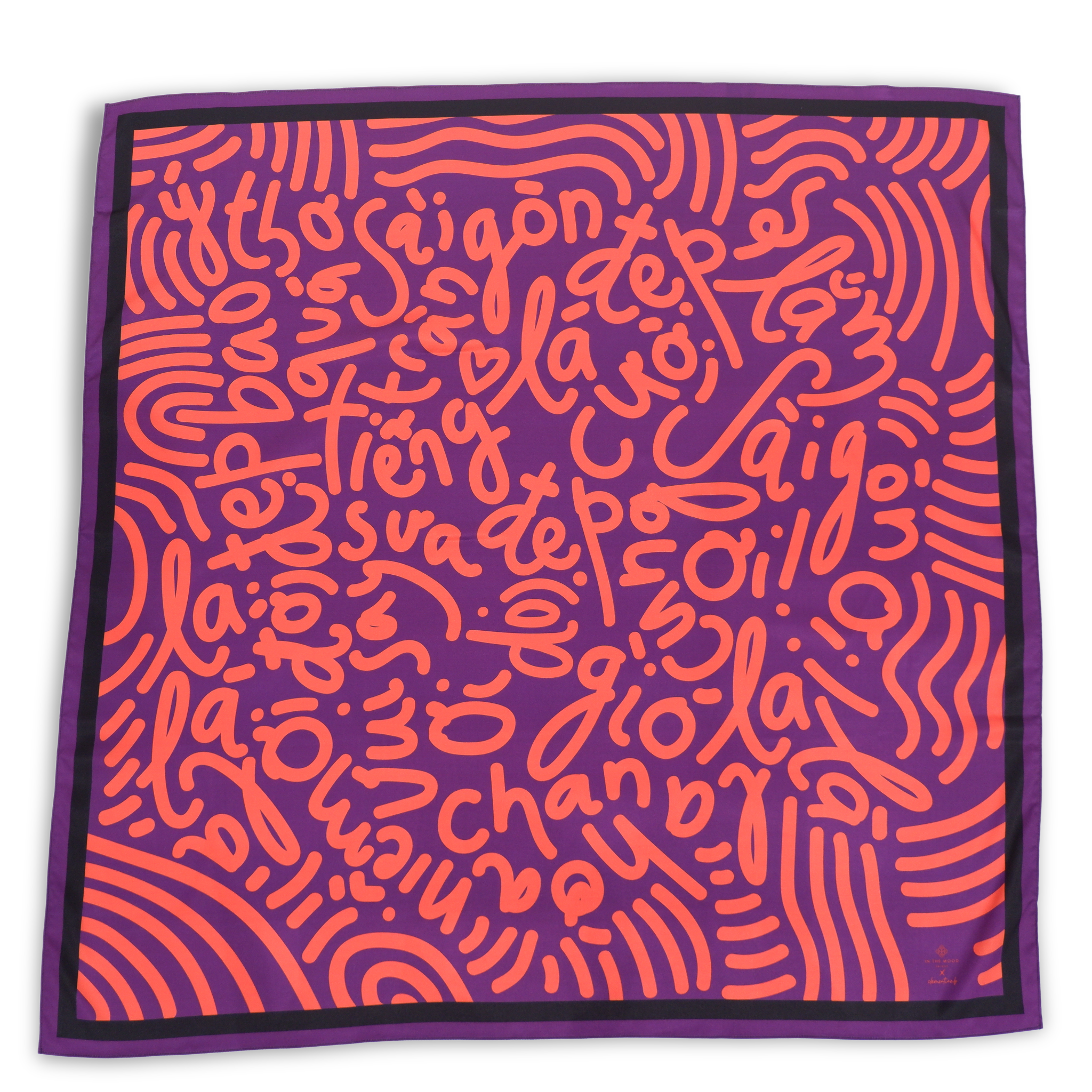 Silk Scarf Saigon Oi