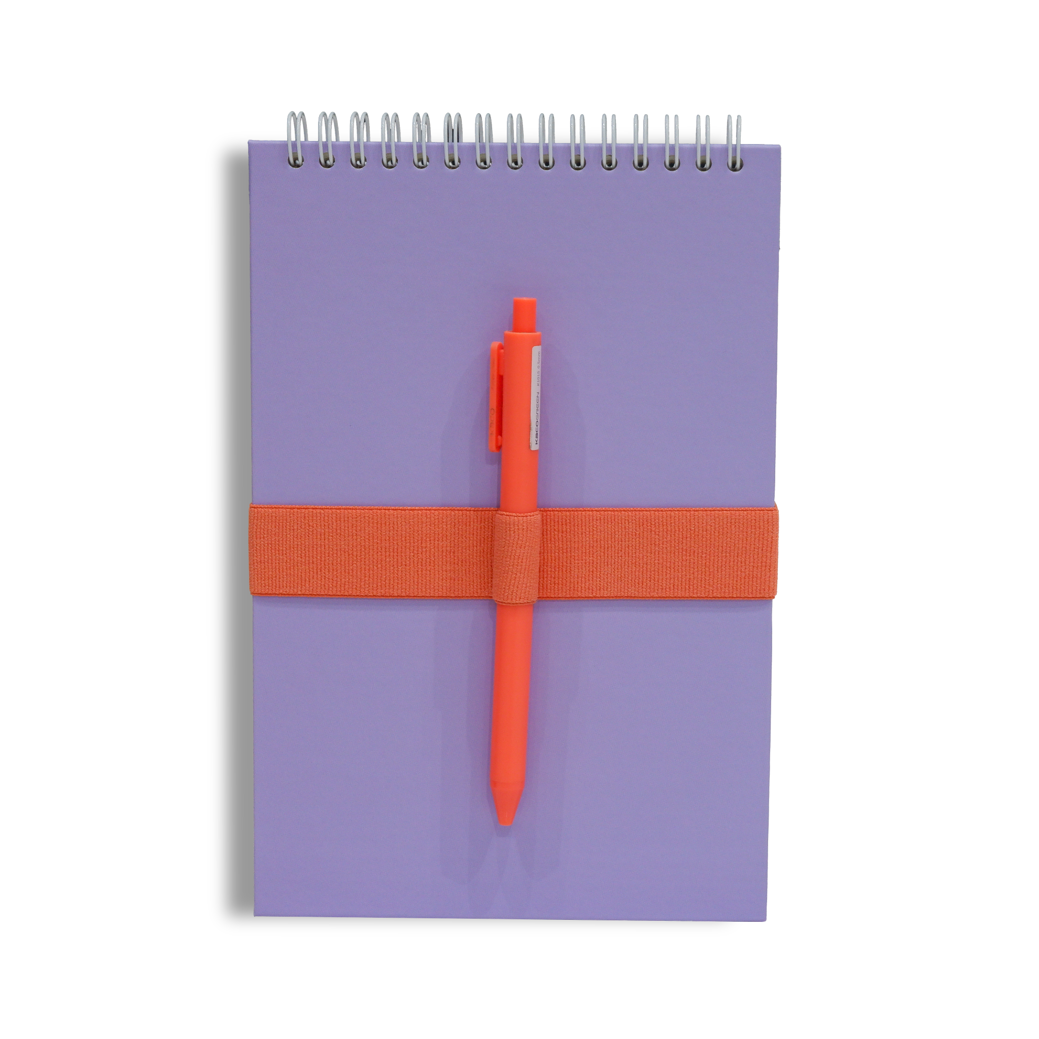 Notebook with Elastic Purple