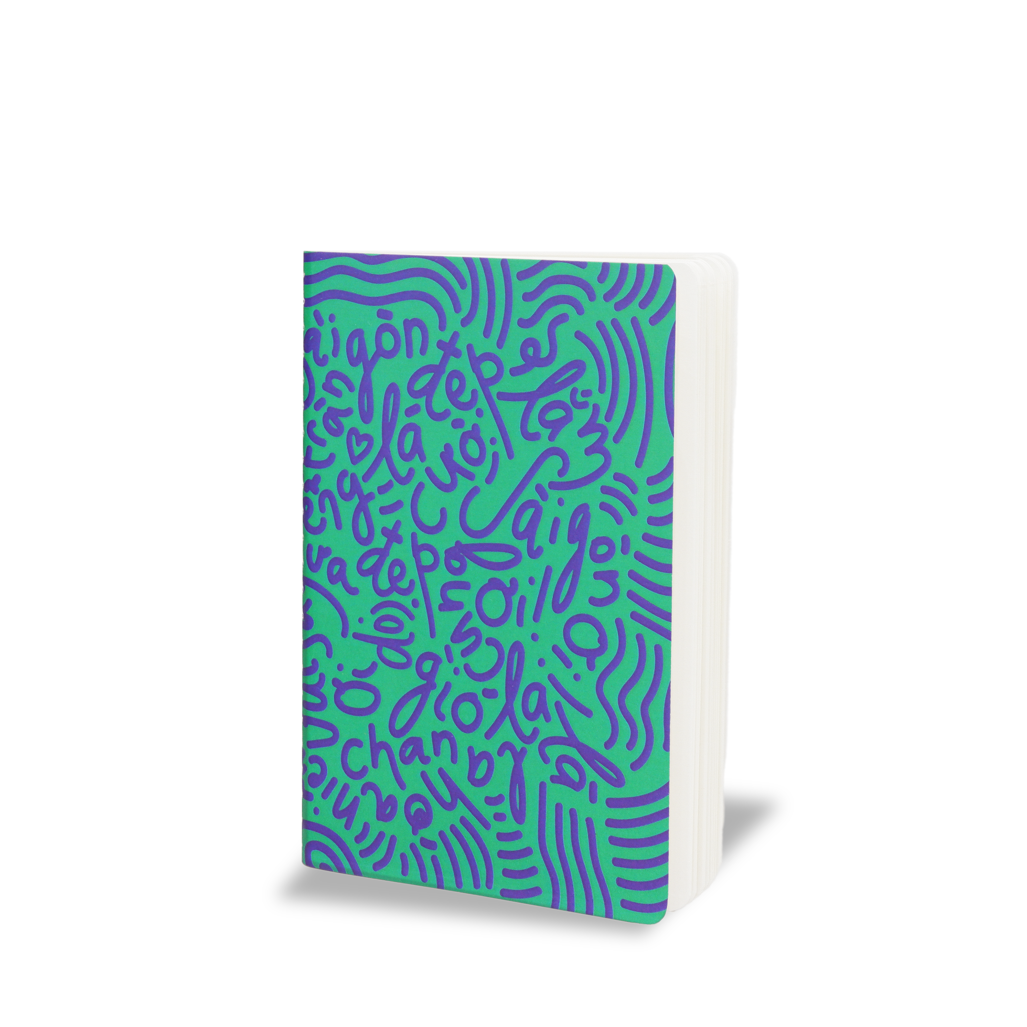 Notebook Saigon Oi A6 Green