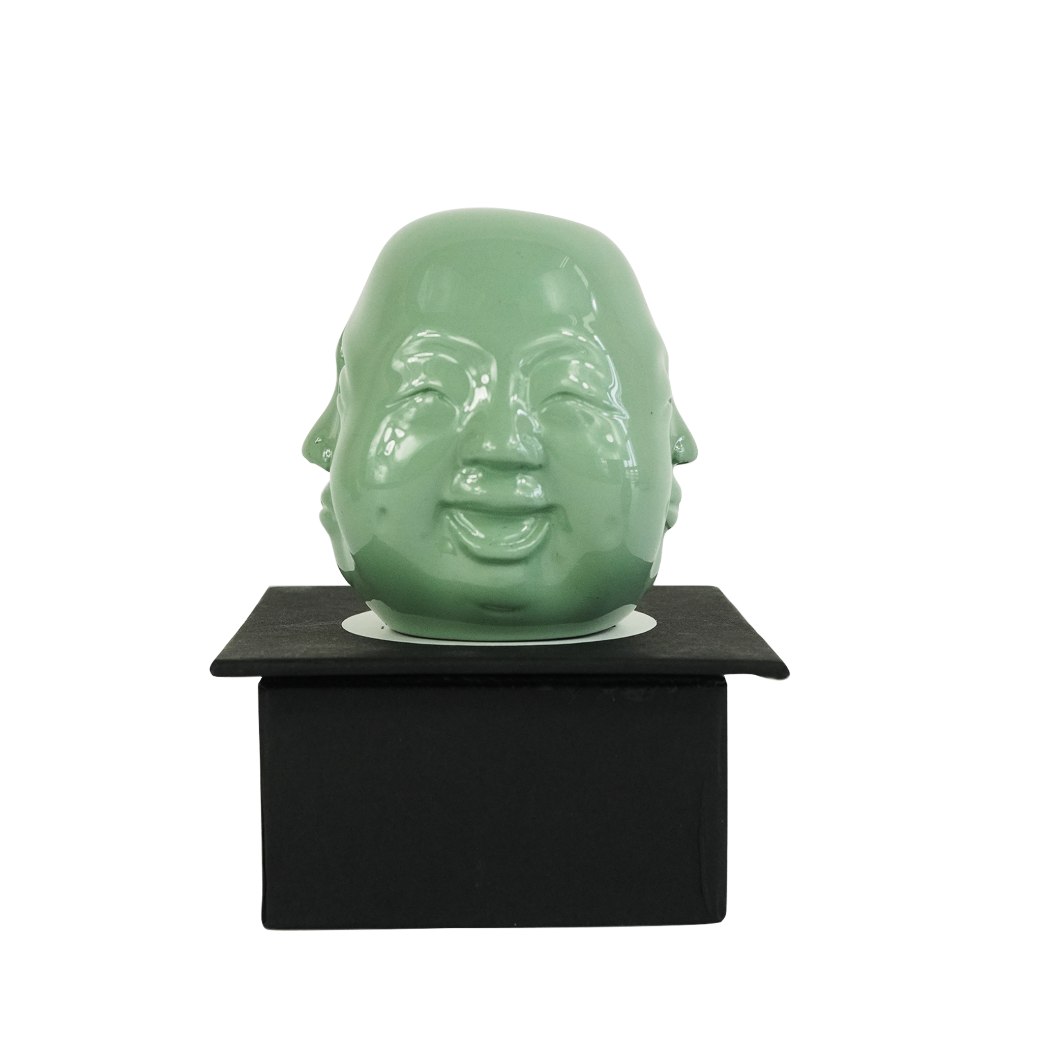 Buddah Head Light Green